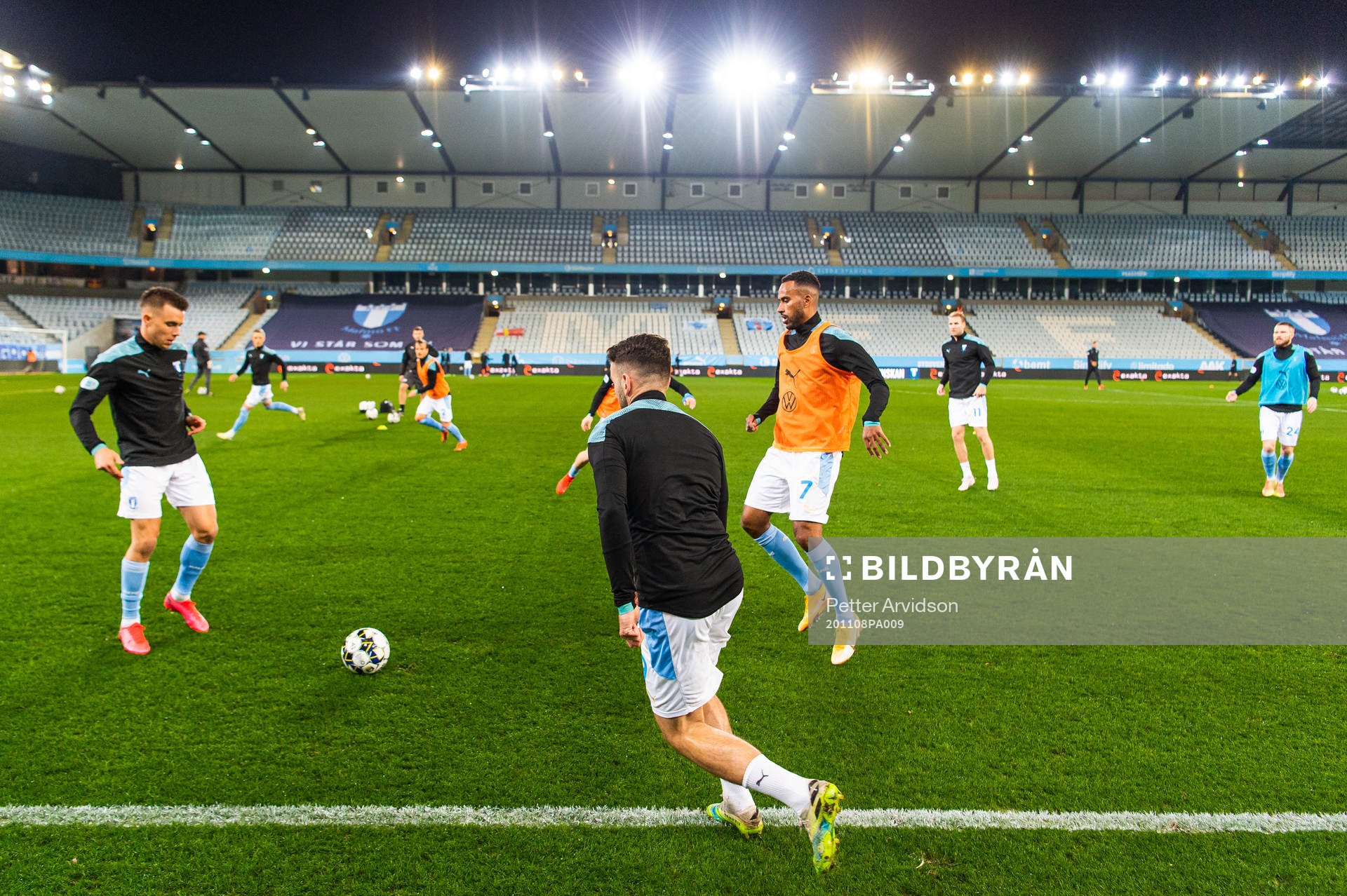Malmö FFs Jonas Knudsen, Erdal Rakip och Isaac Kiese Thelin