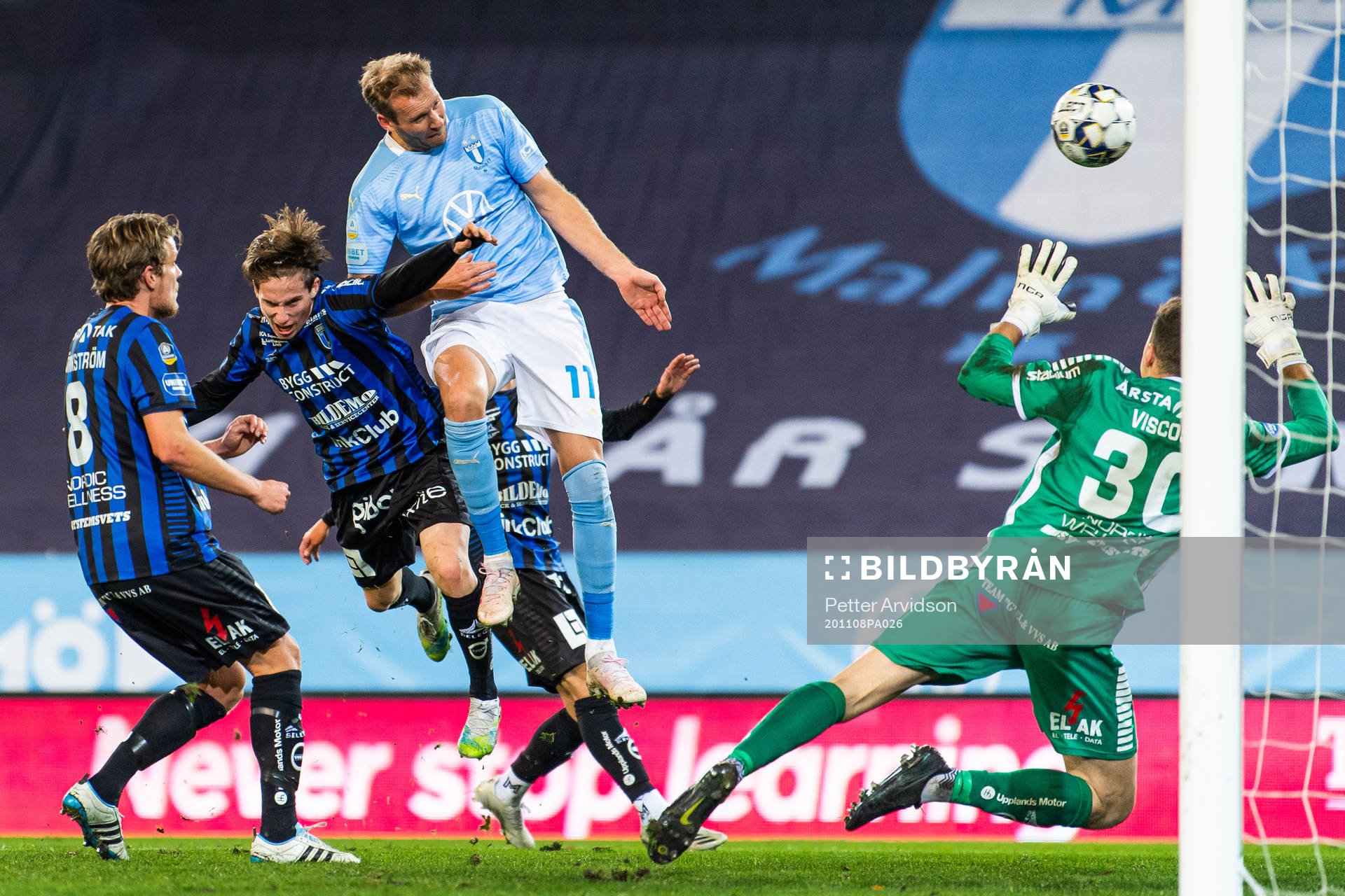 Malmö FFs  Ola Toivonen gör 3-0