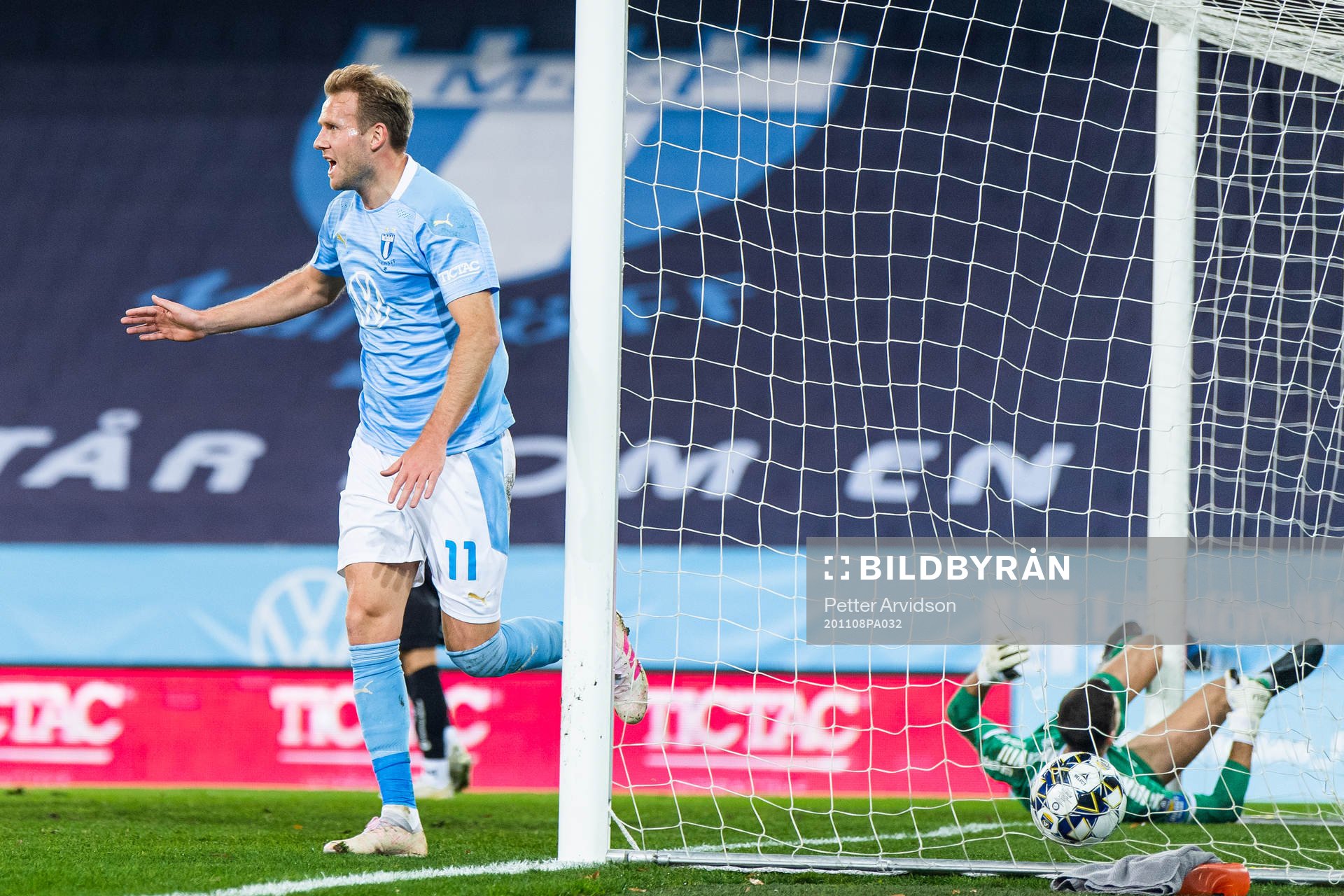 Malmö FFs  Ola Toivonen jublar