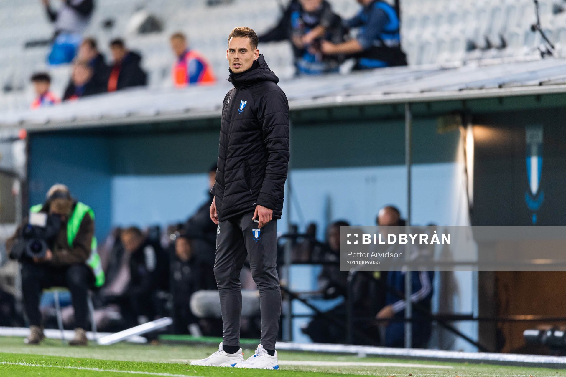 Malmö FFs assisterande tränare Daniel Bäckström