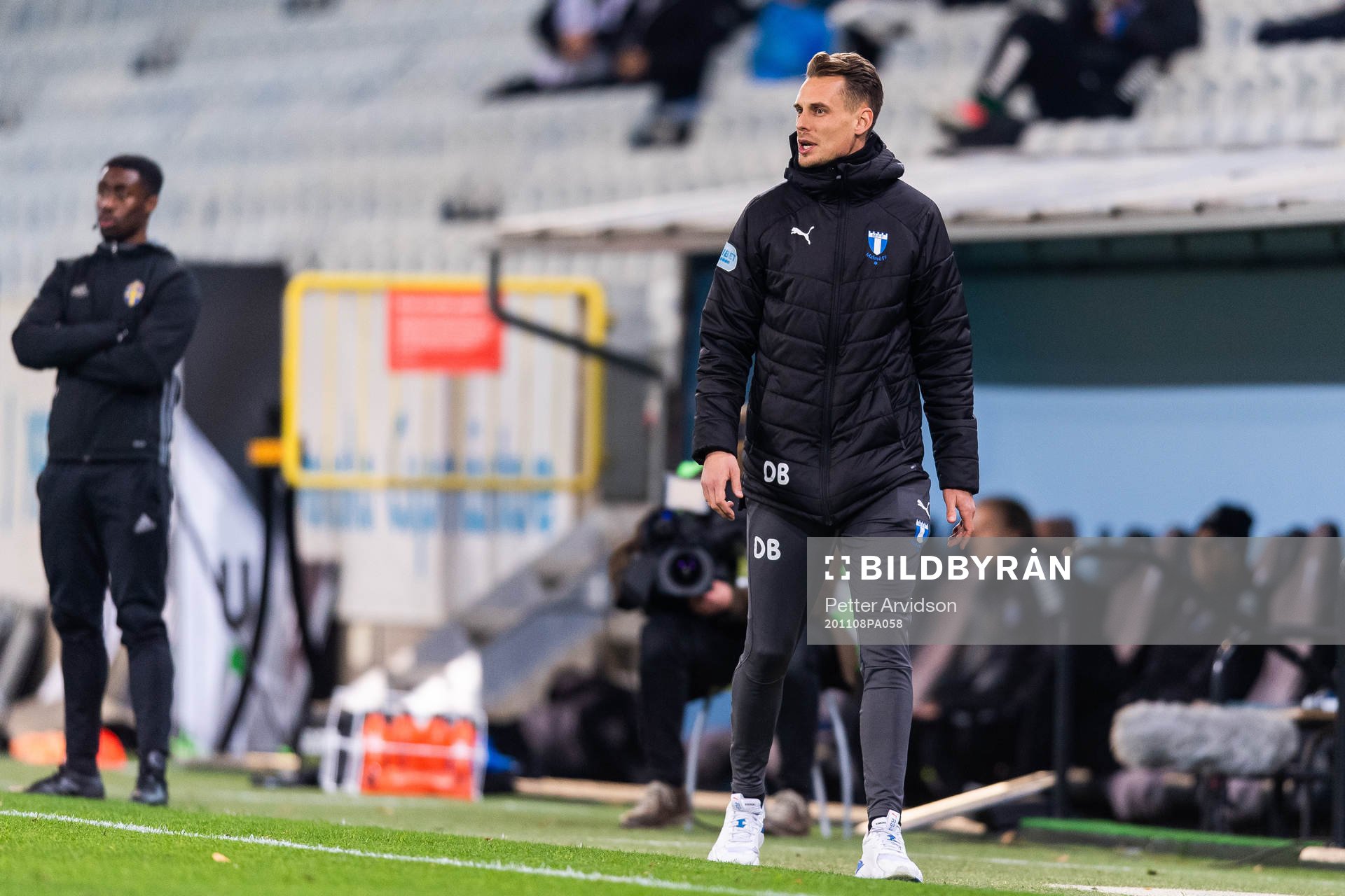 Malmö FFs assisterande tränare Daniel Bäckström