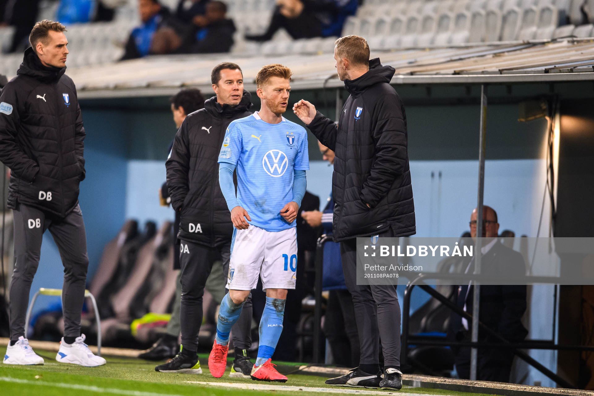 Malmö FFs sportchef Daniel Andersson och Anders
