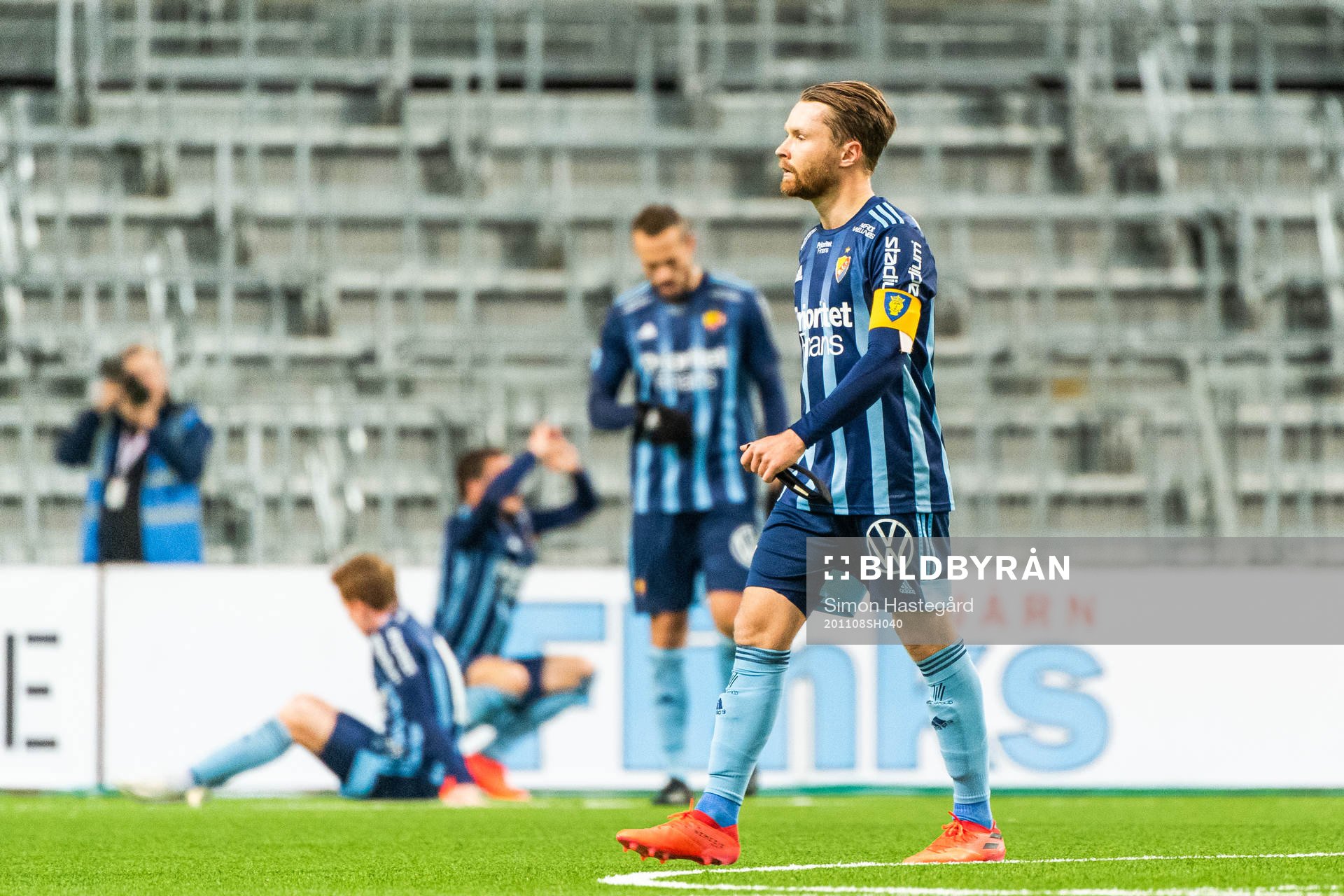 Djurgårdens Djurgårdens Jacob Une Larsson deppar