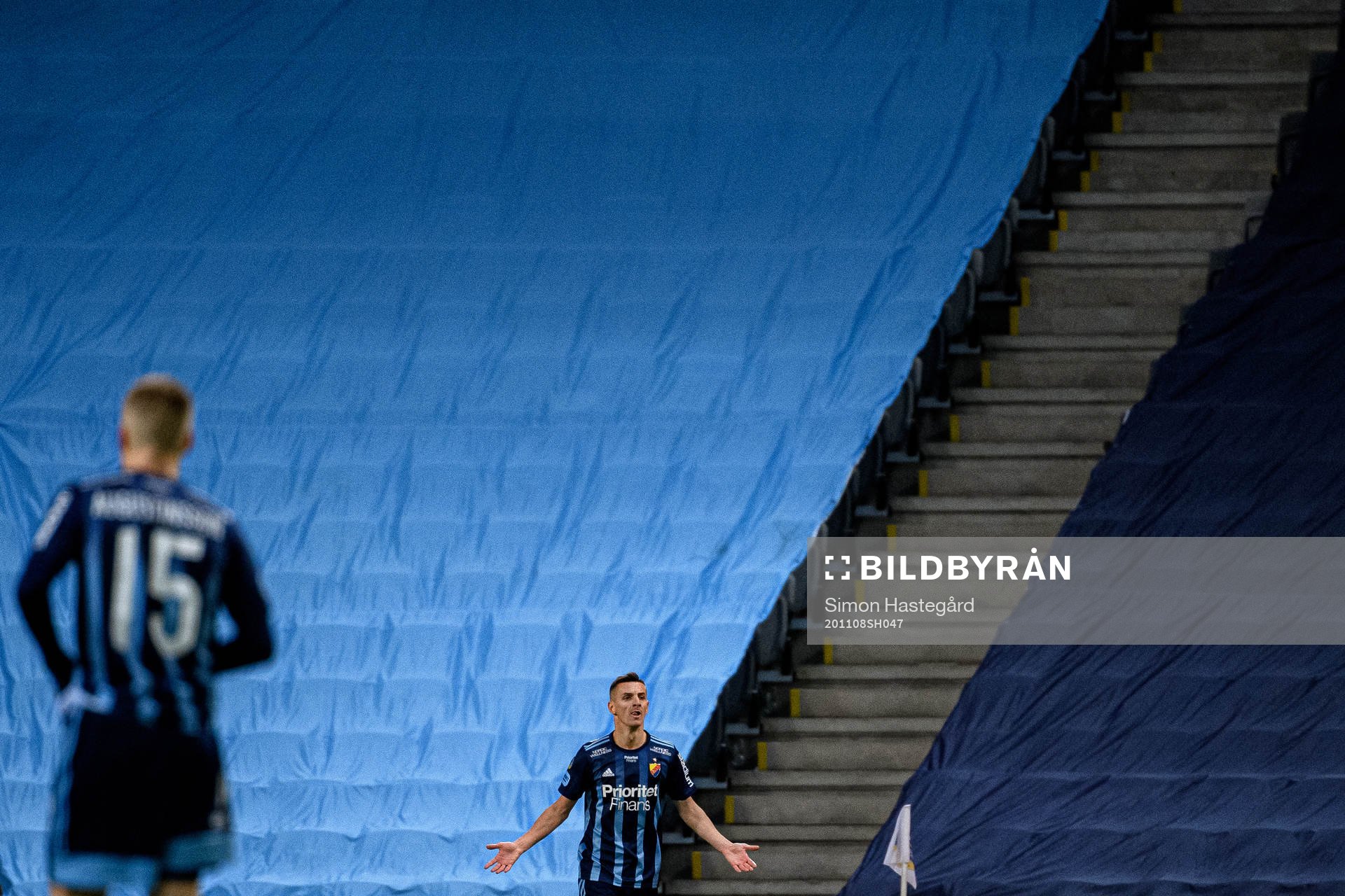 Djurgårdens Haris Radetinac deppar