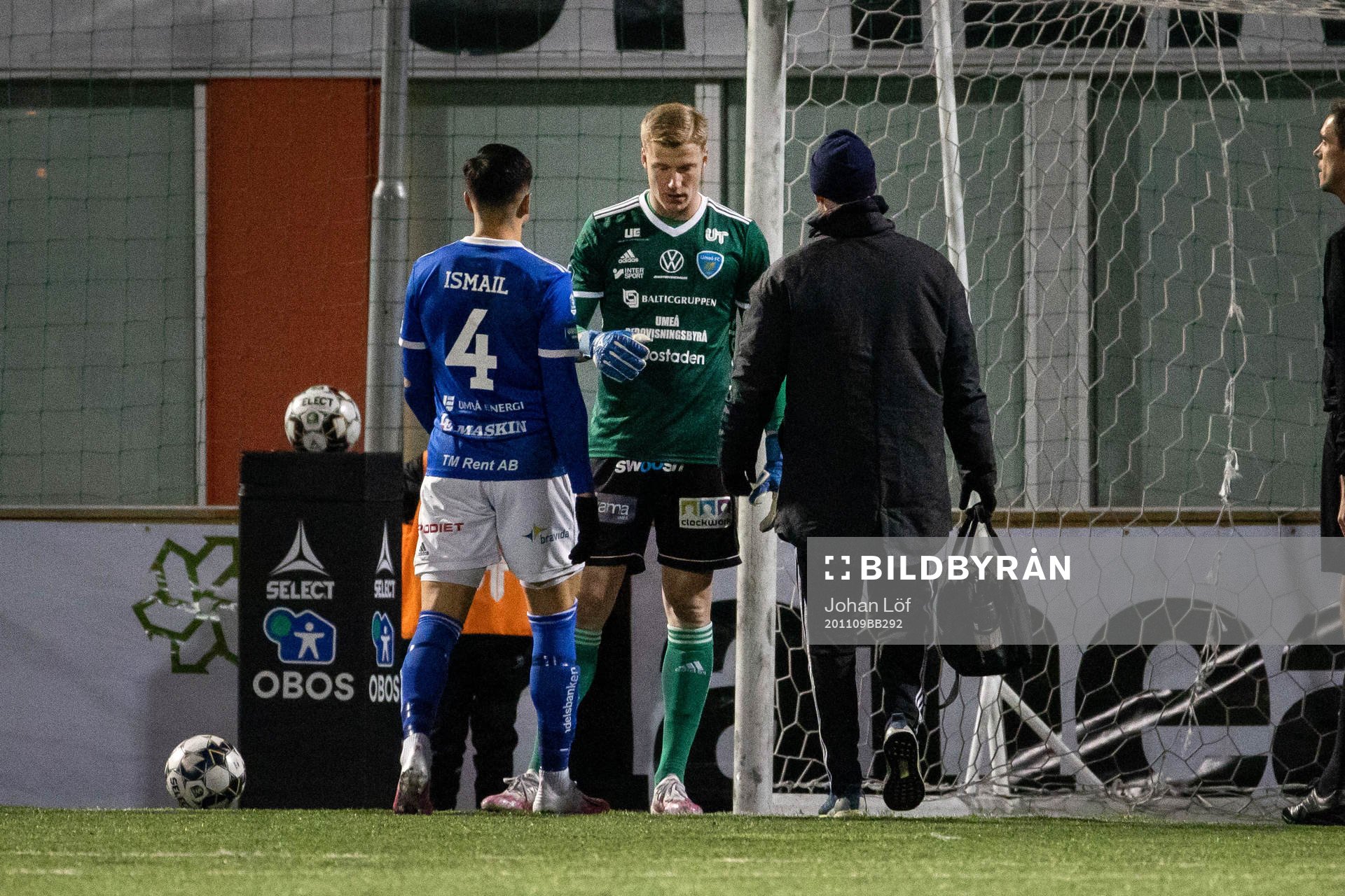 Umeås målvakt Viktor Frodig