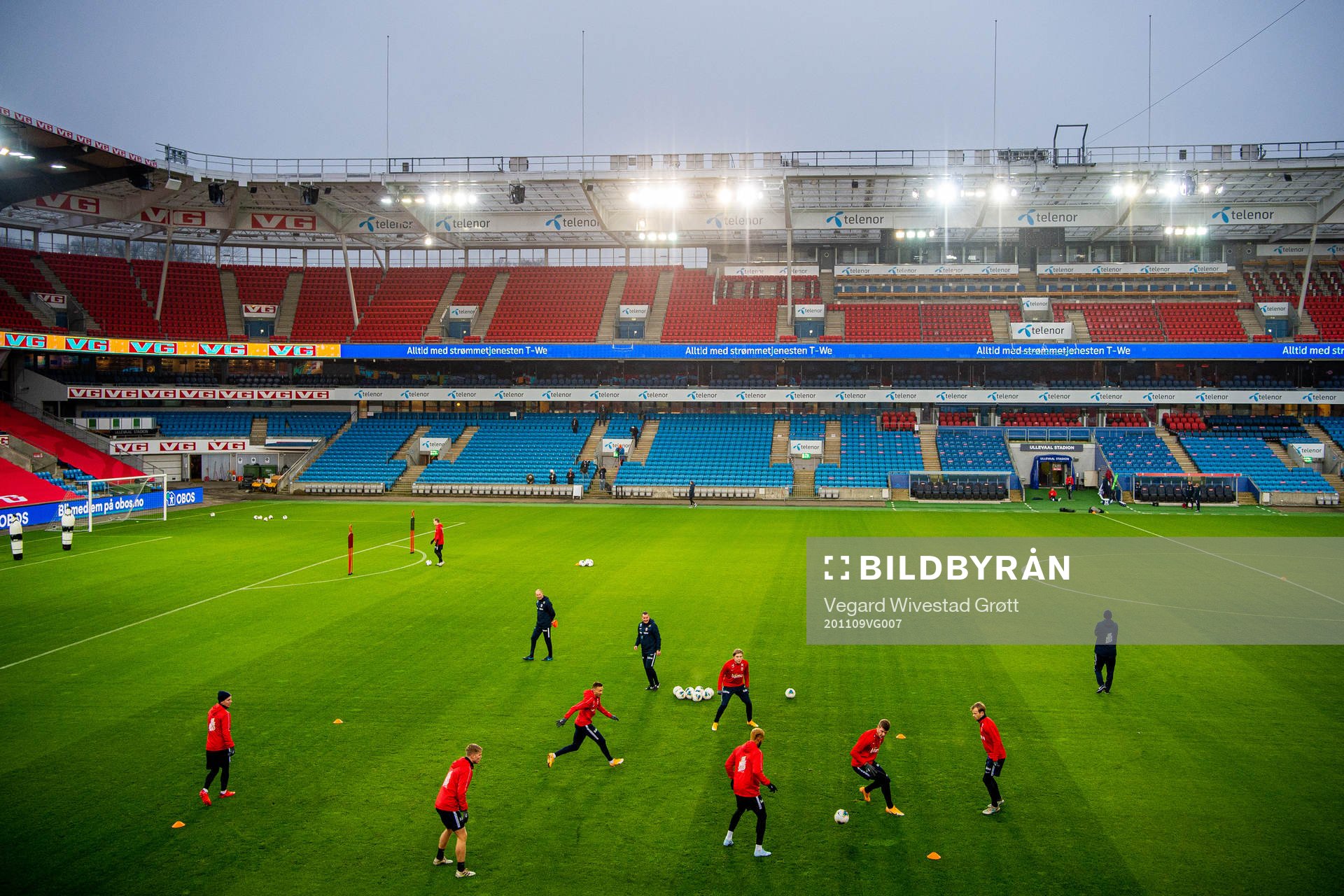 General view of Ullevaal Stadion