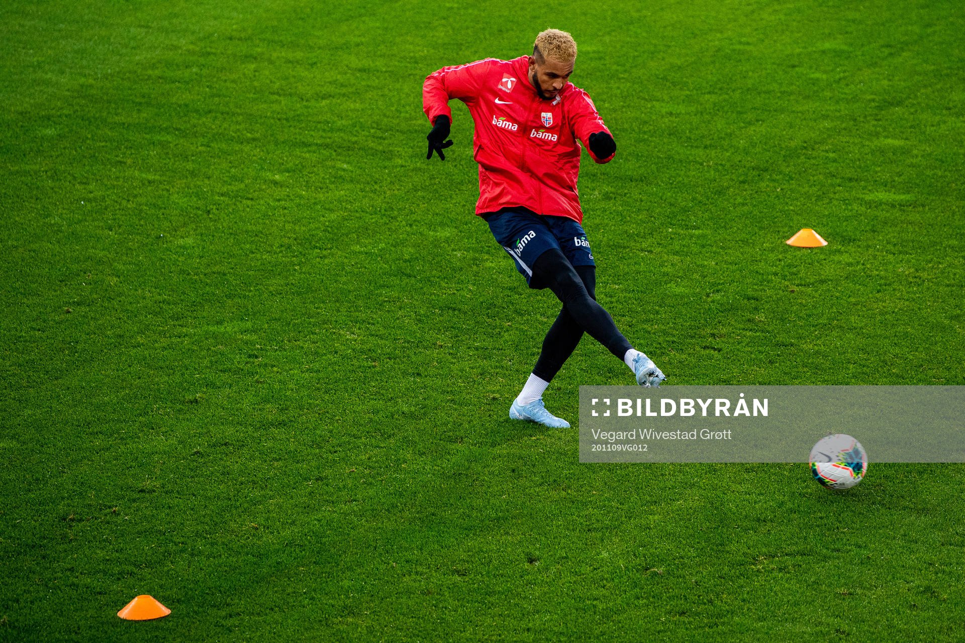 Joshua King of the Norwegian national football team