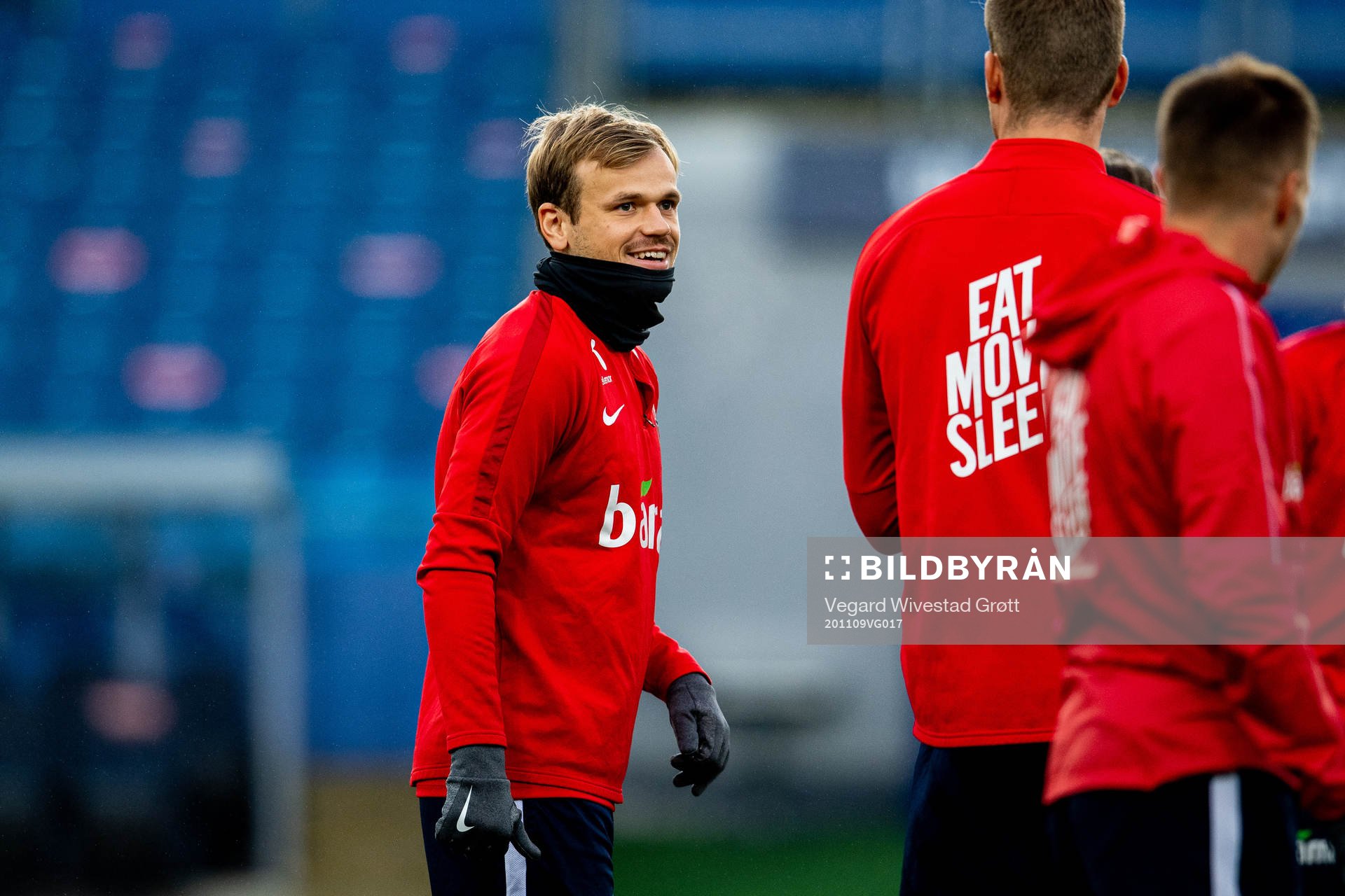 Iver Fossum of the Norwegian national football team