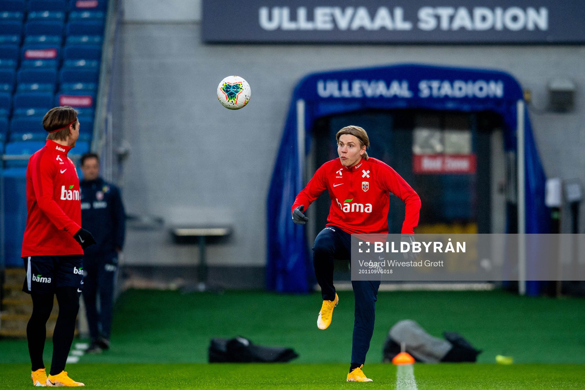 Jens Petter Hauge of the Norwegian national football team