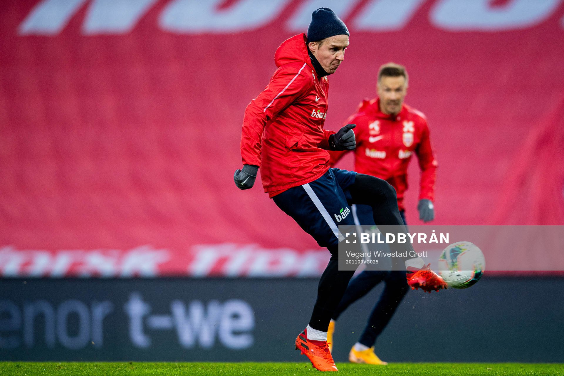Stefan Johansen of the Norwegian national football team