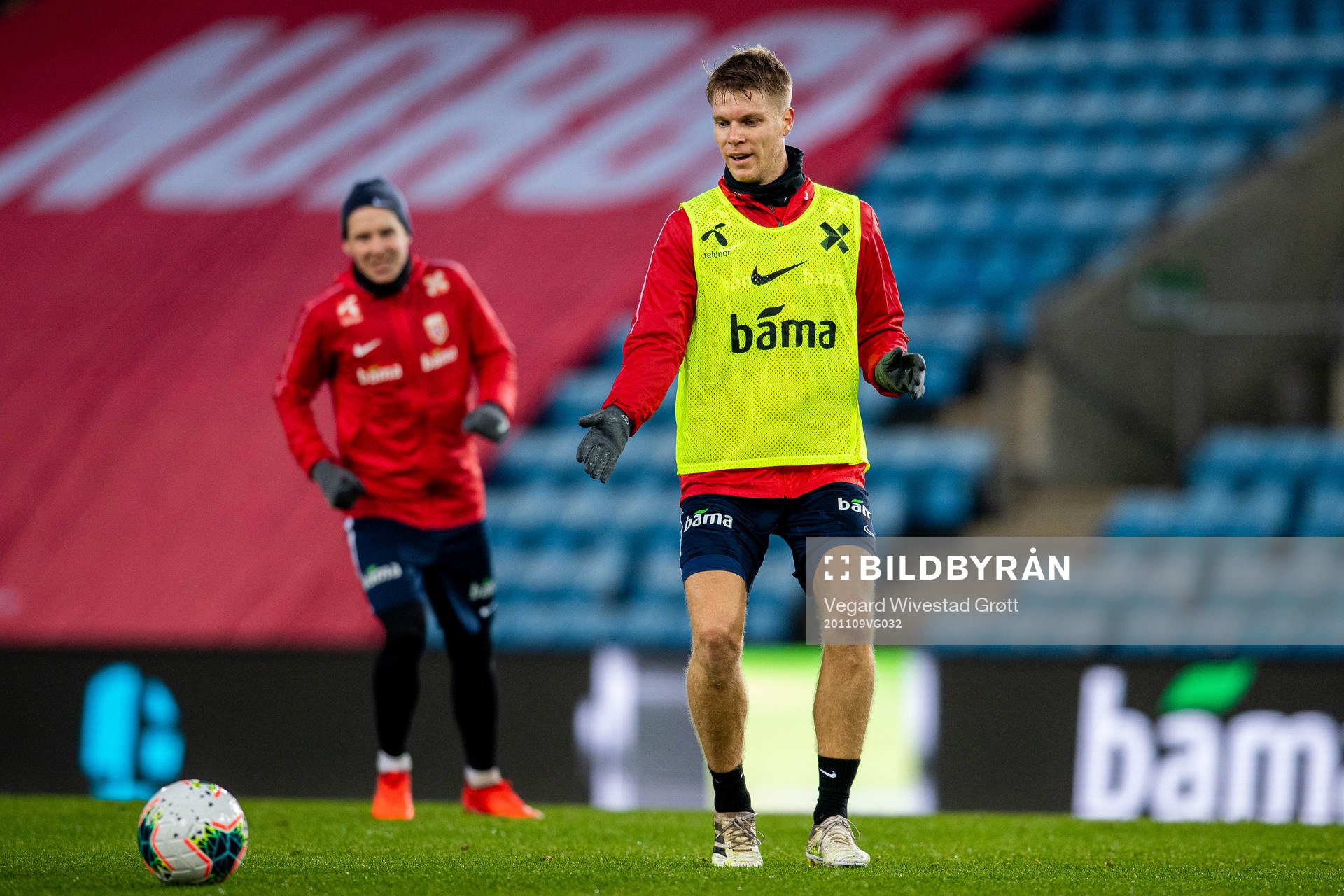 Sigurd Rosted of the Norwegian national football team
