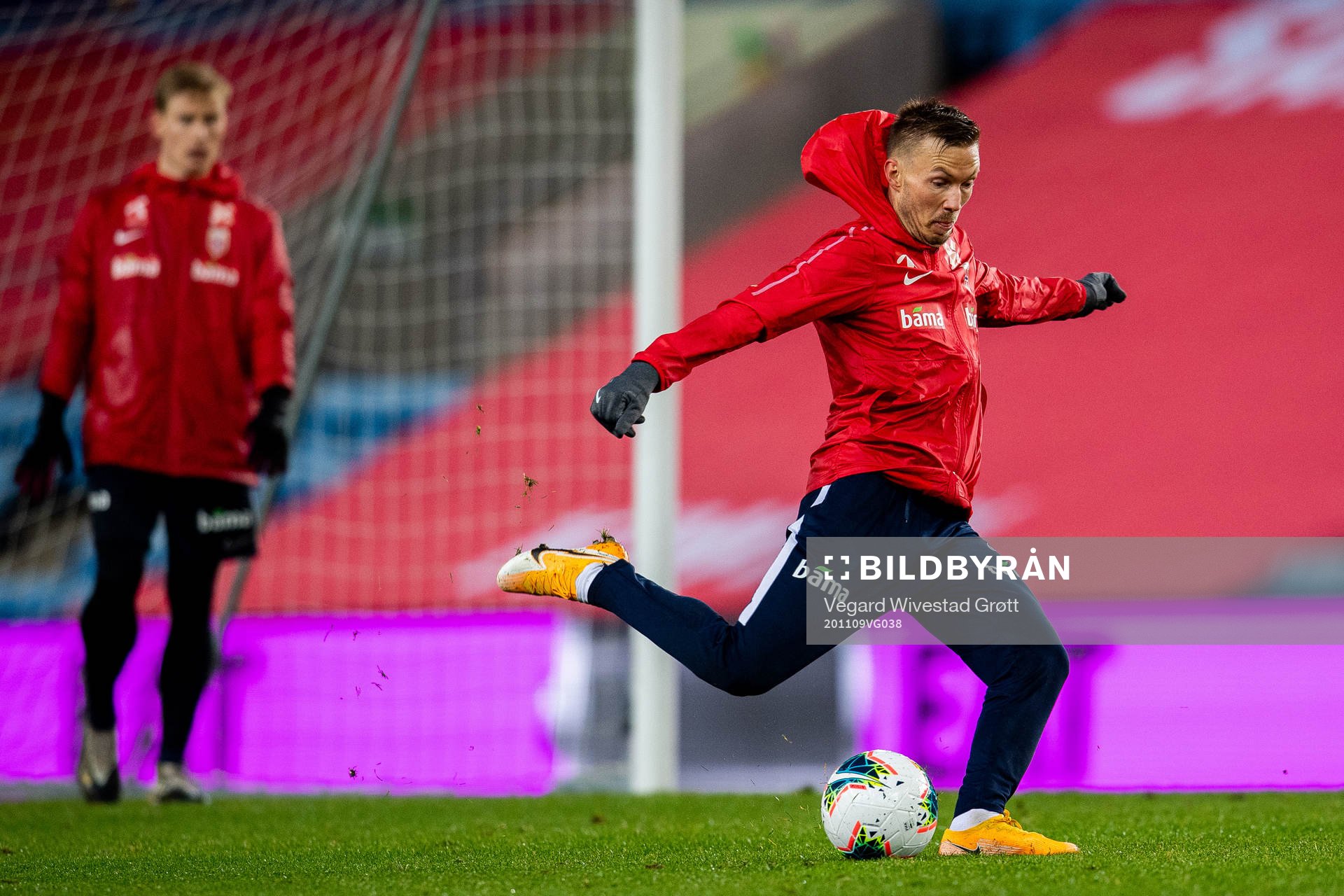Martin Linnes of the Norwegian national football team