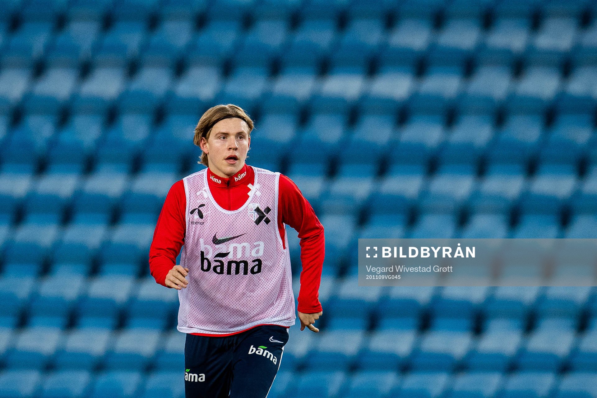 Jens Petter Hauge of the Norwegian national football team