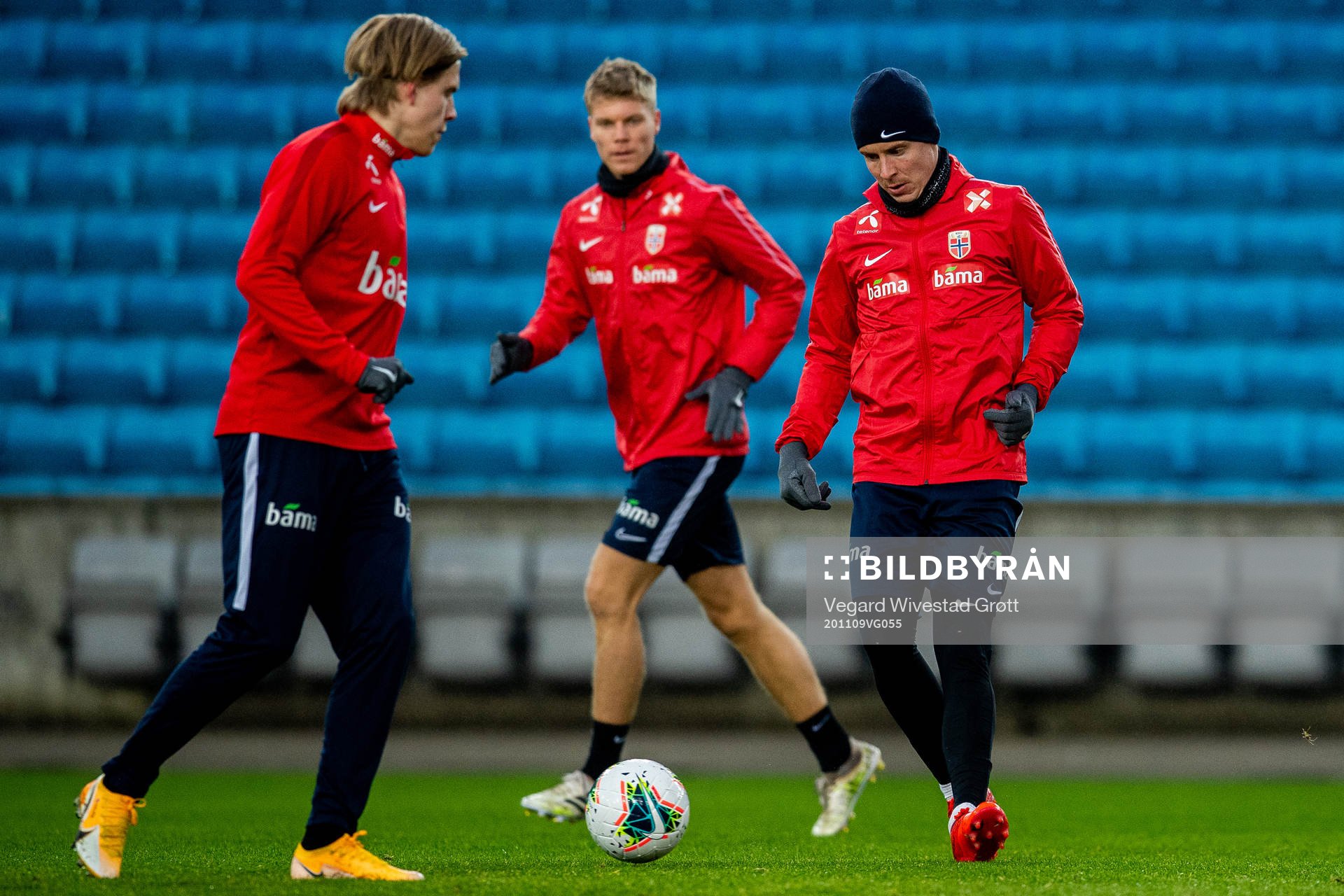Stefan Johansen of the Norwegian national football team