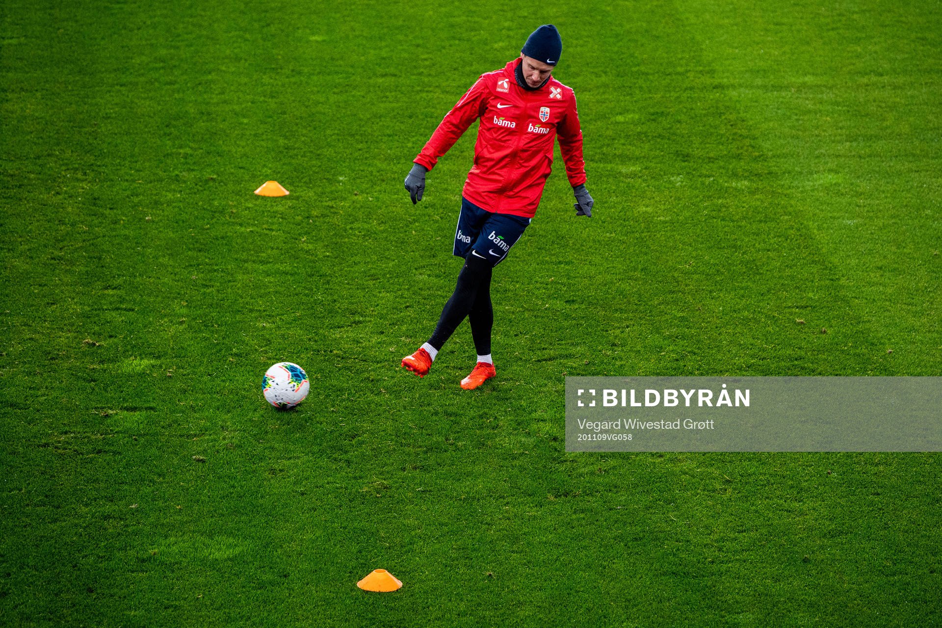 Stefan Johansen of the Norwegian national football team