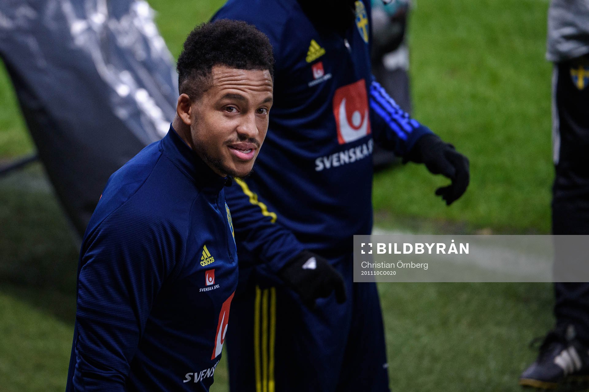Martin Olsson of the Swedish national football team