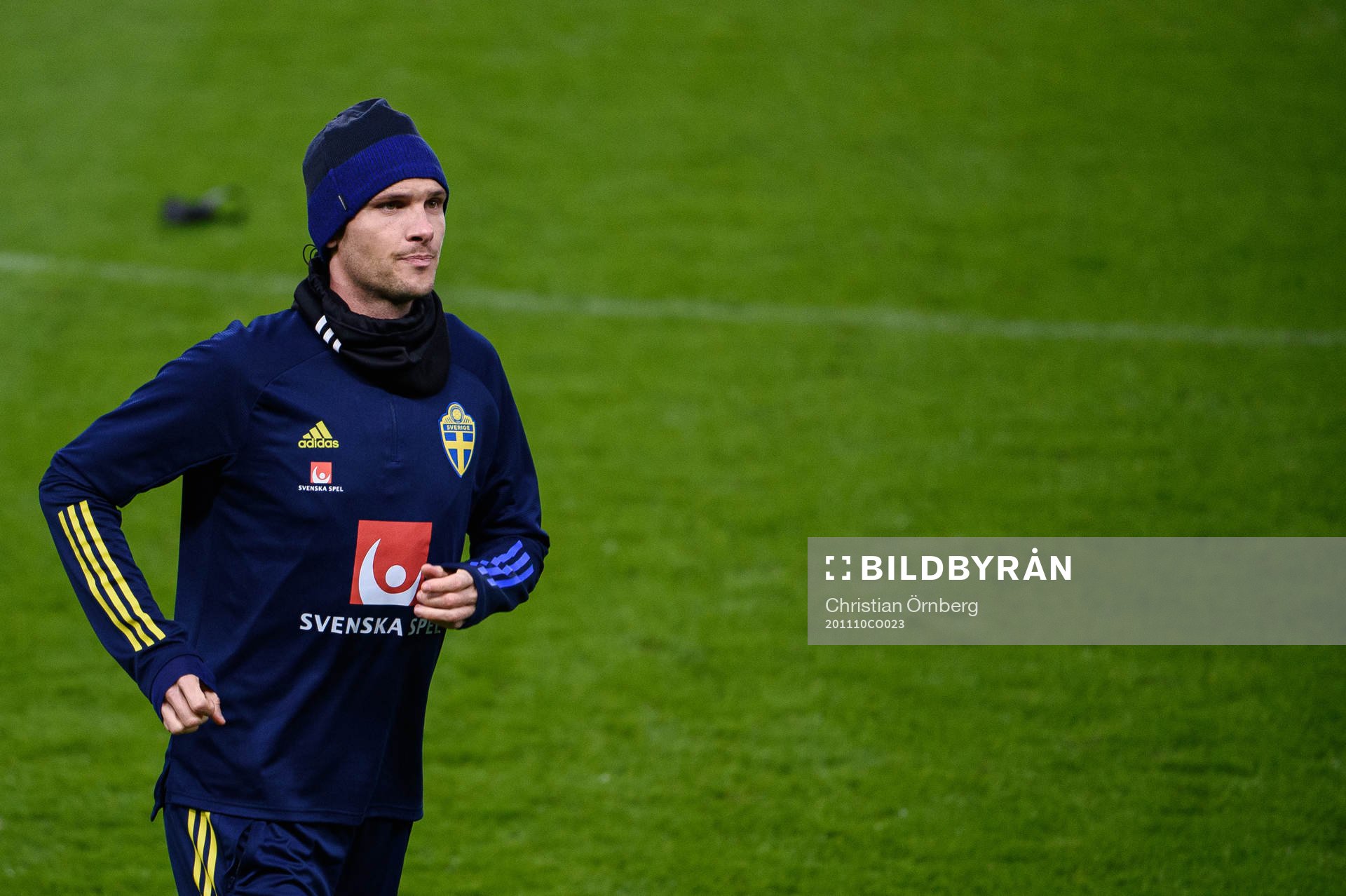Albin Ekdal of the Swedish national football team