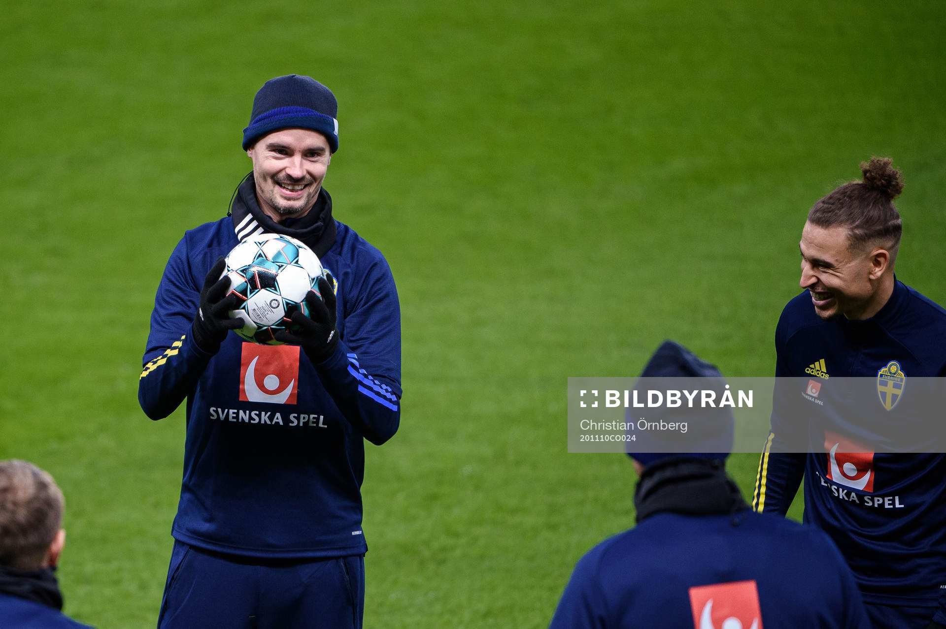 Mikael Lustig of the Swedish national football team