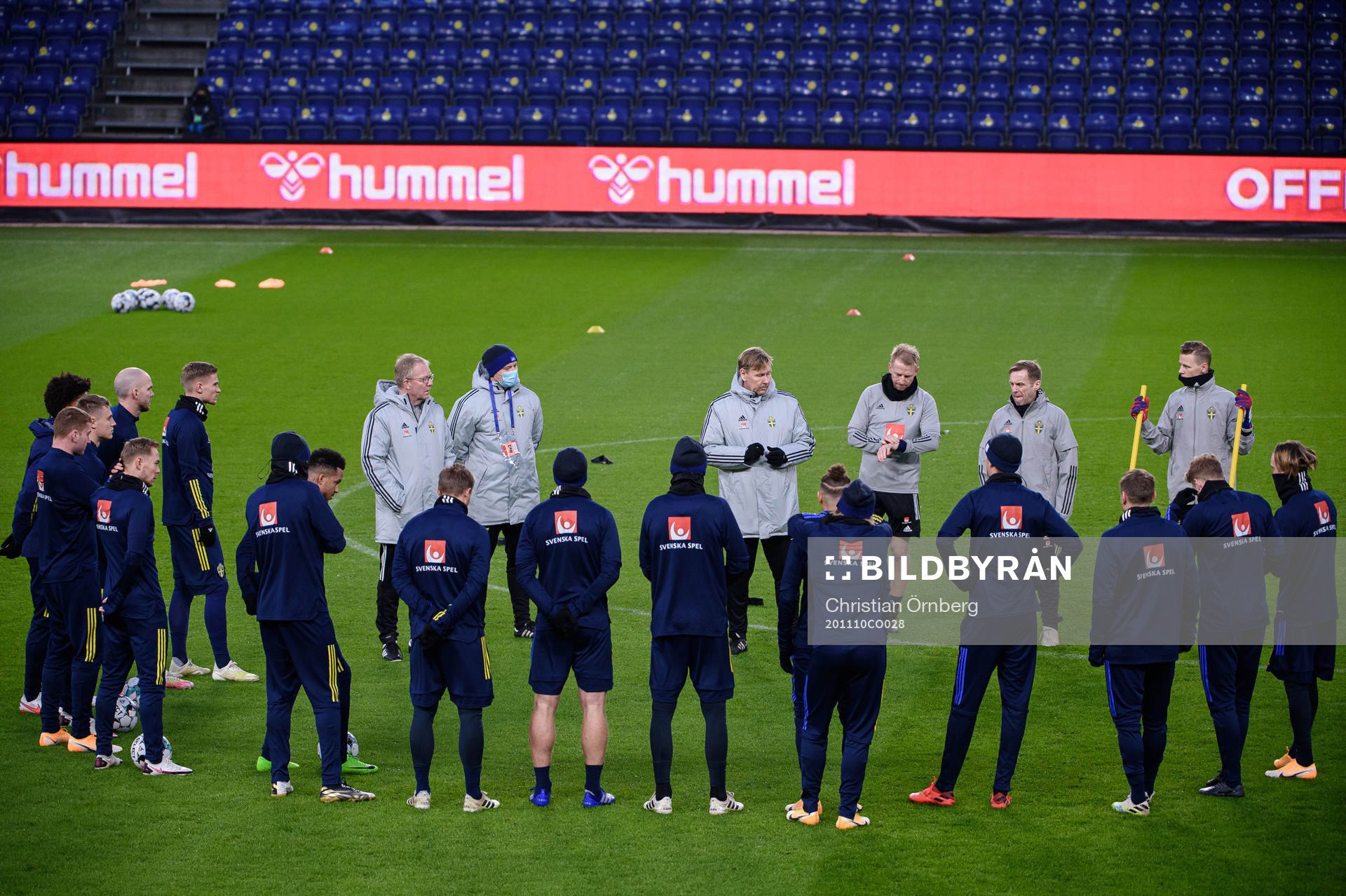 Assistant coach Peter Wettergren of the Swedish national