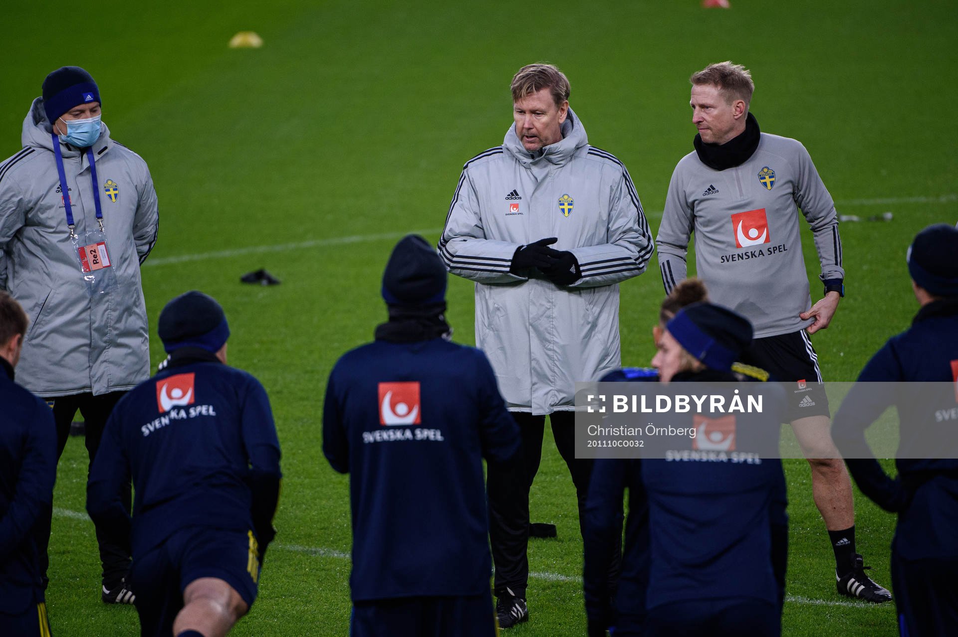 Assistant coach Peter Wettergren of the Swedish national