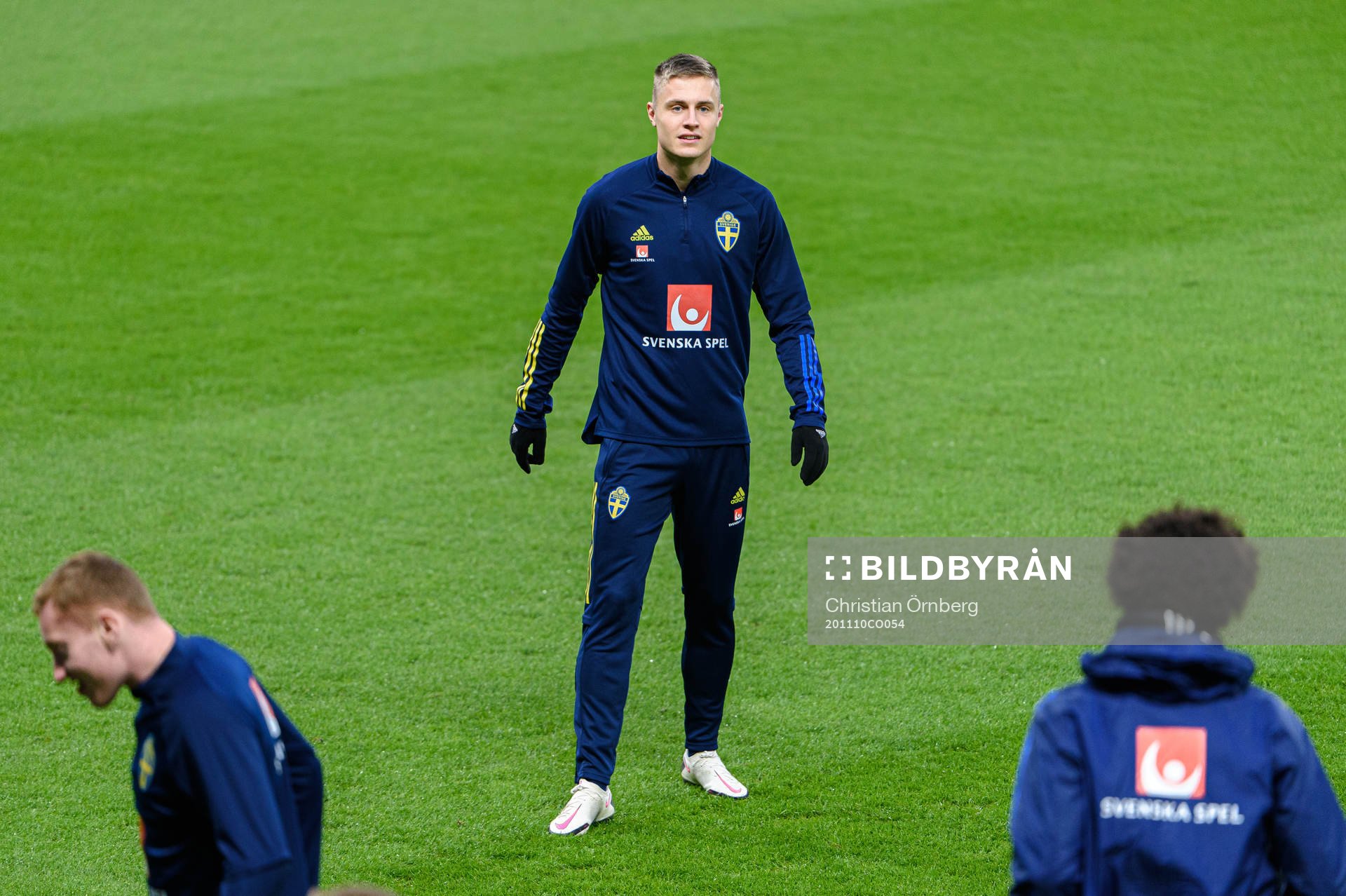Mattias Svanberg of the Swedish national football team