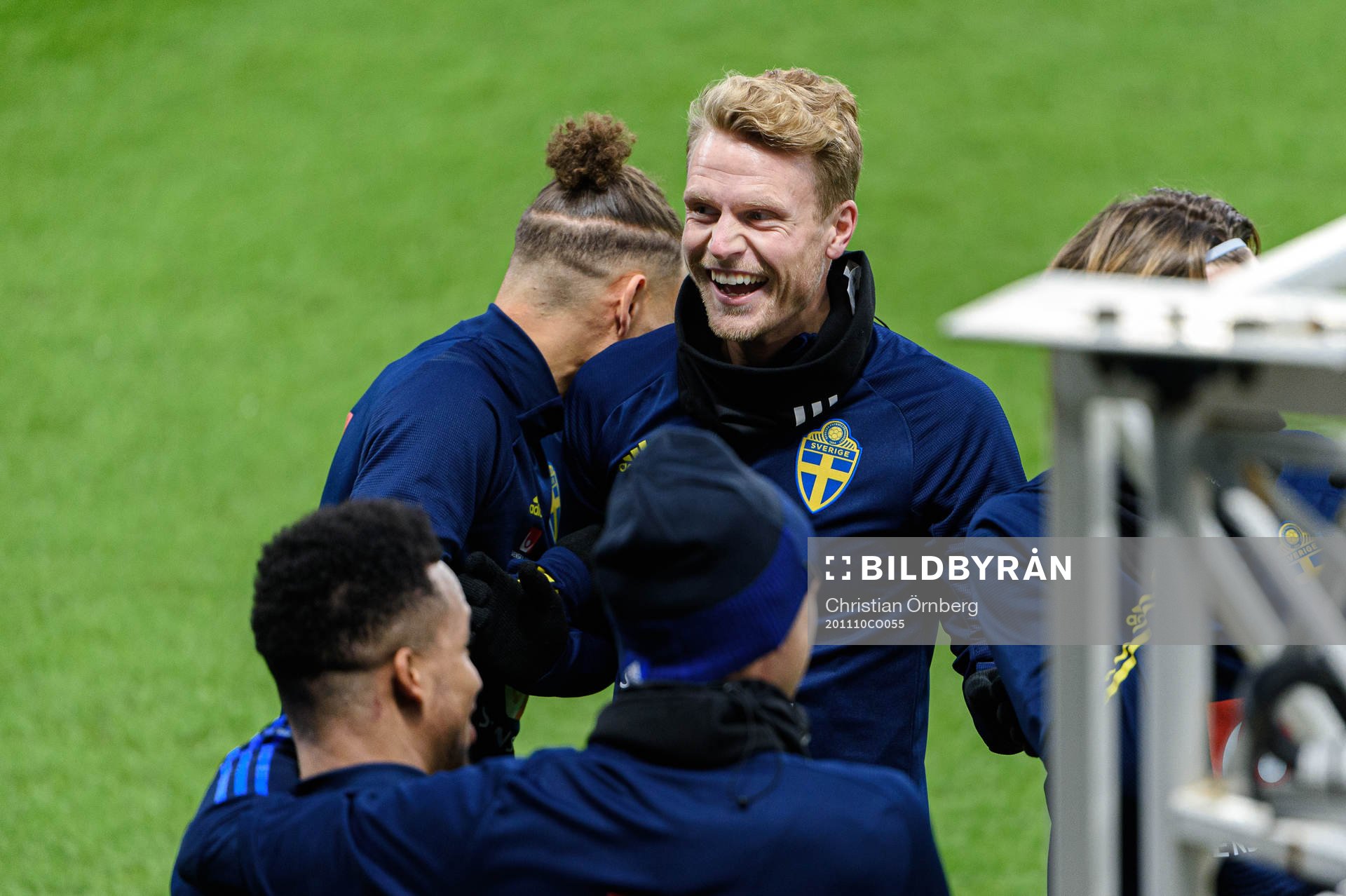 Oscar Hiljemark of the Swedish national football team