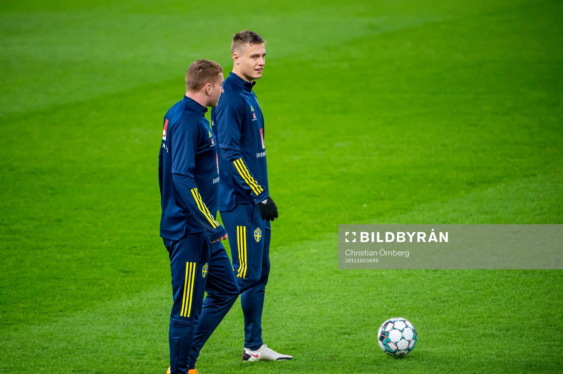 Mattias Svanberg of the Swedish national football team