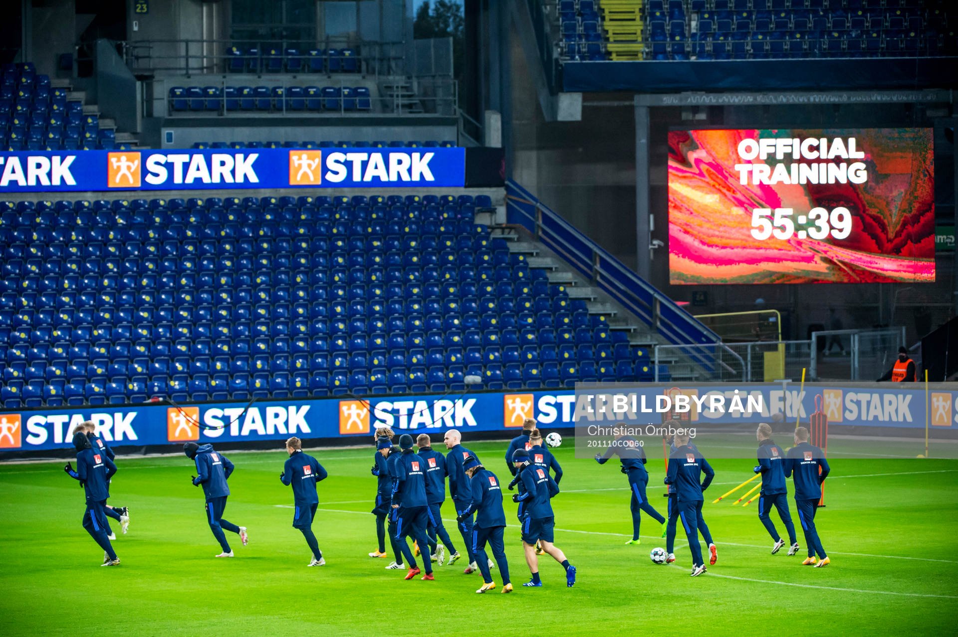 The player of the Swedish national football team