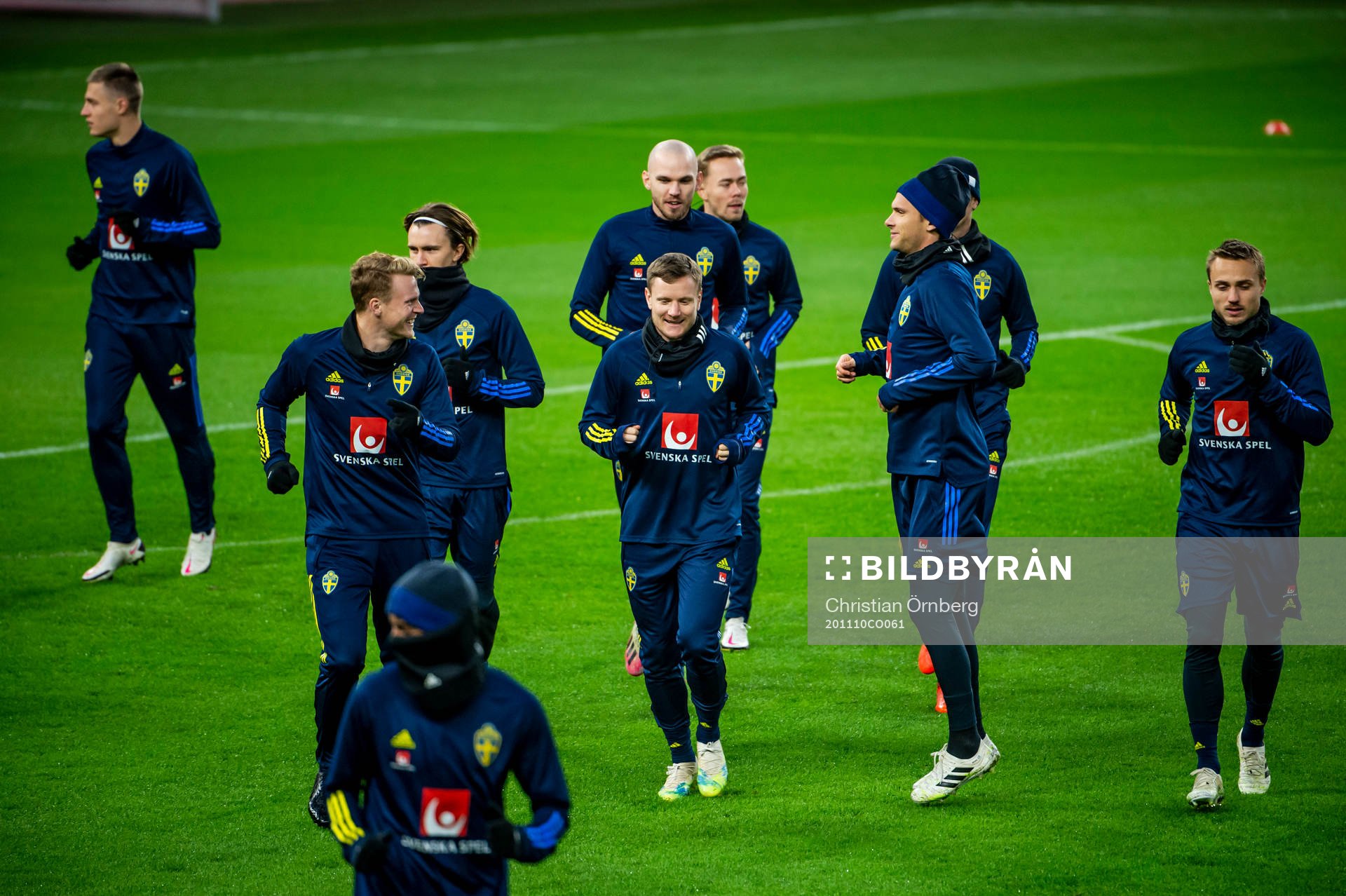 The player of the Swedish national football team