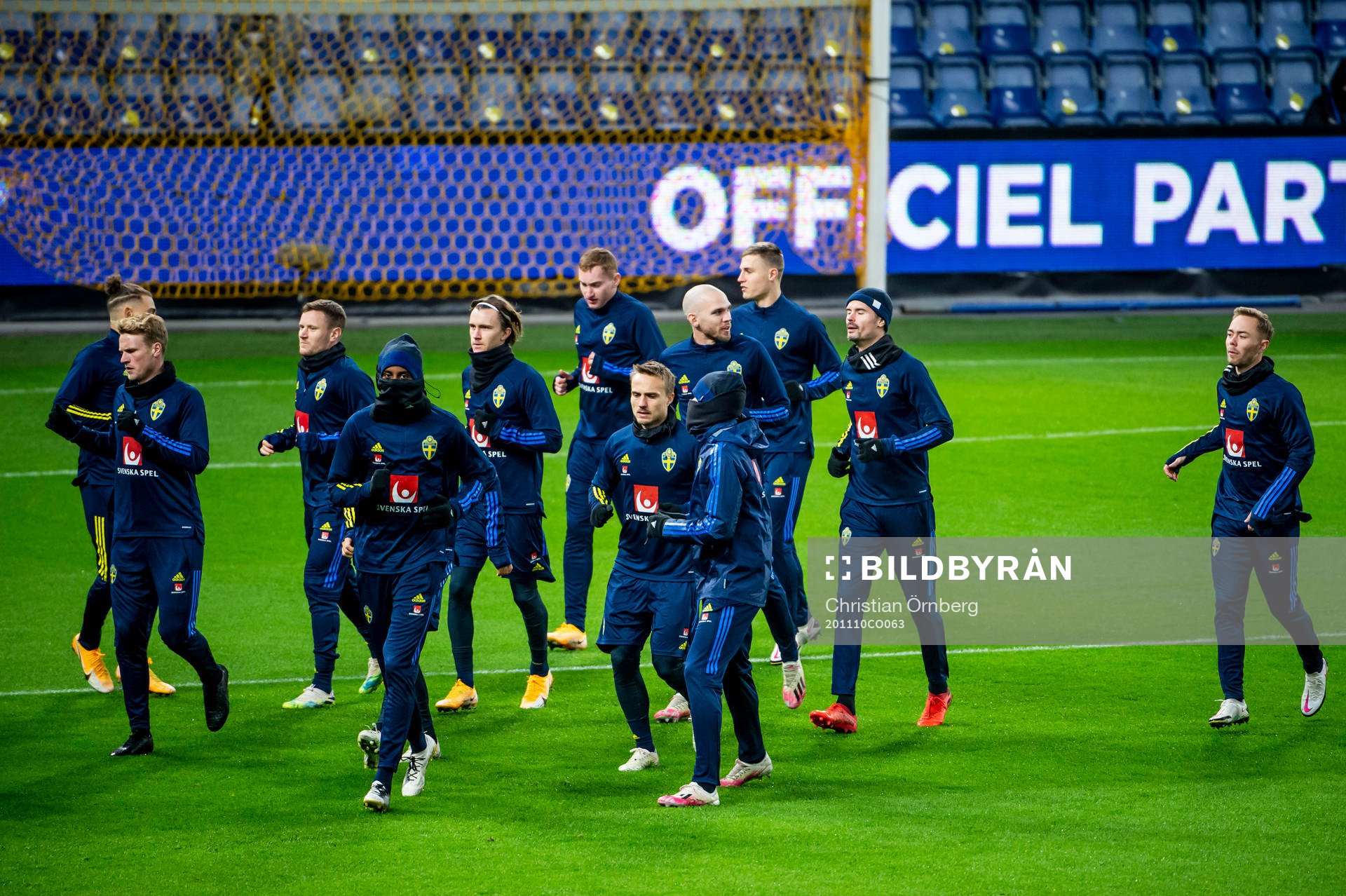 The player of the Swedish national football team