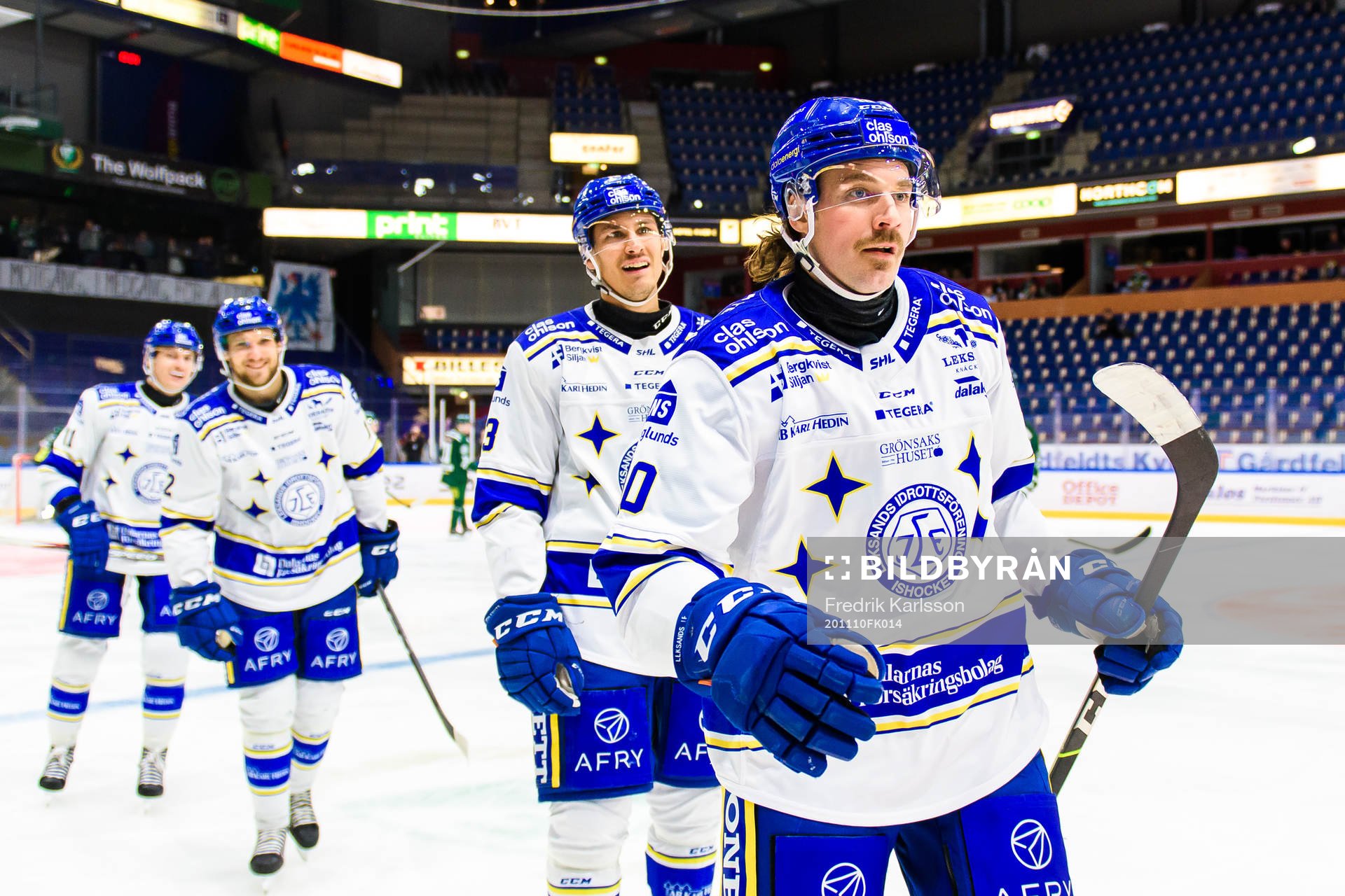 Leksands Johan Fransson jublar