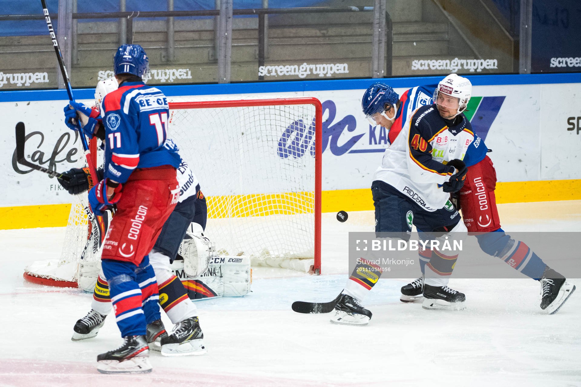 Oskarshamns John Dahlström gör 2-1 bakom Djurgårdens