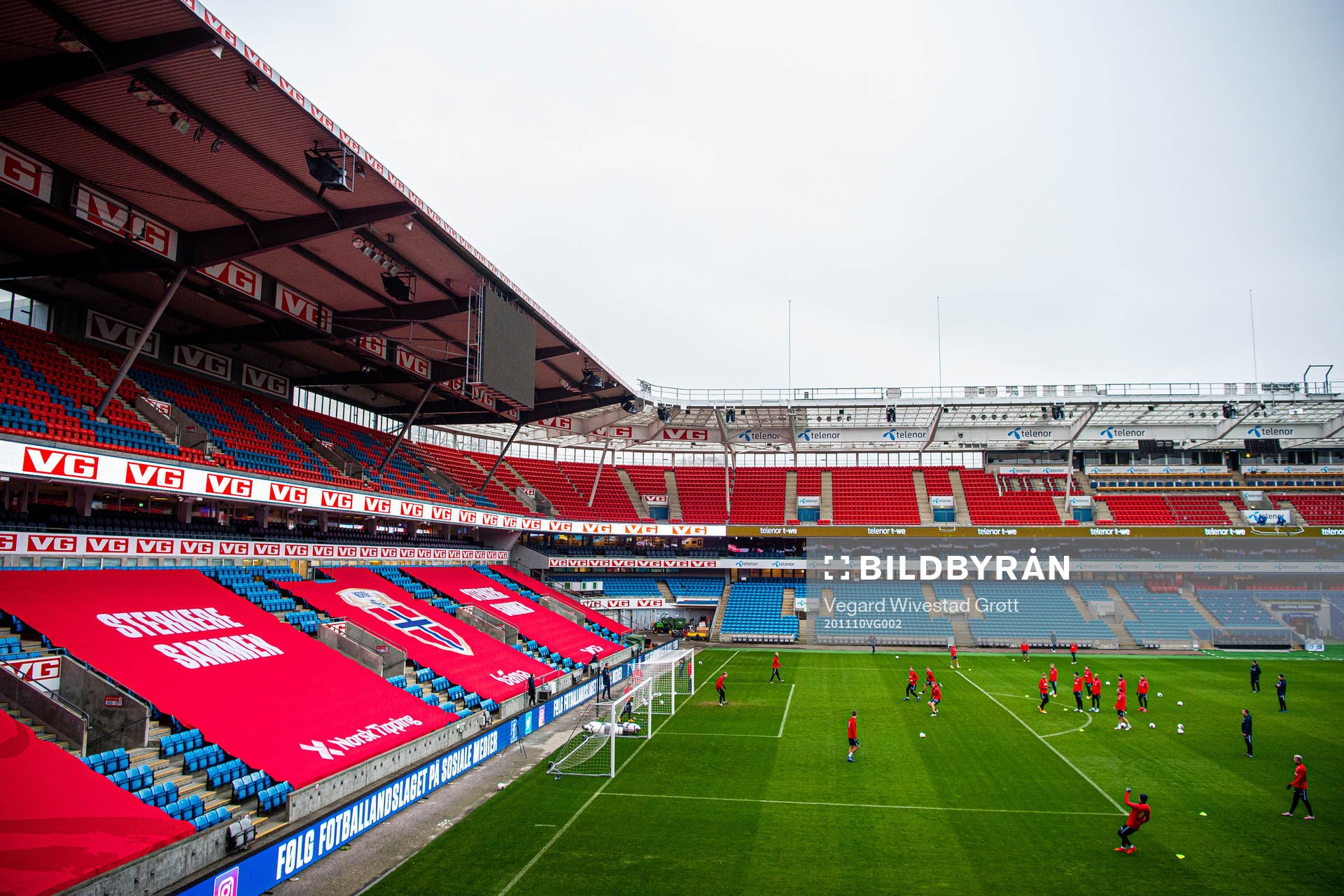 General view of Ullevaal Stadion