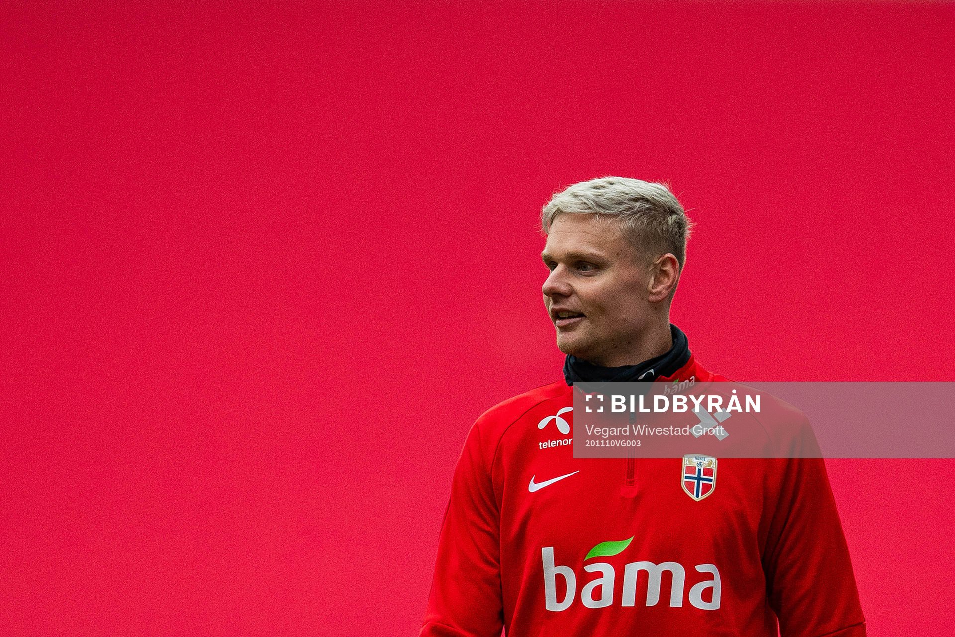 Simen Juklerød of the Norwegian national football team