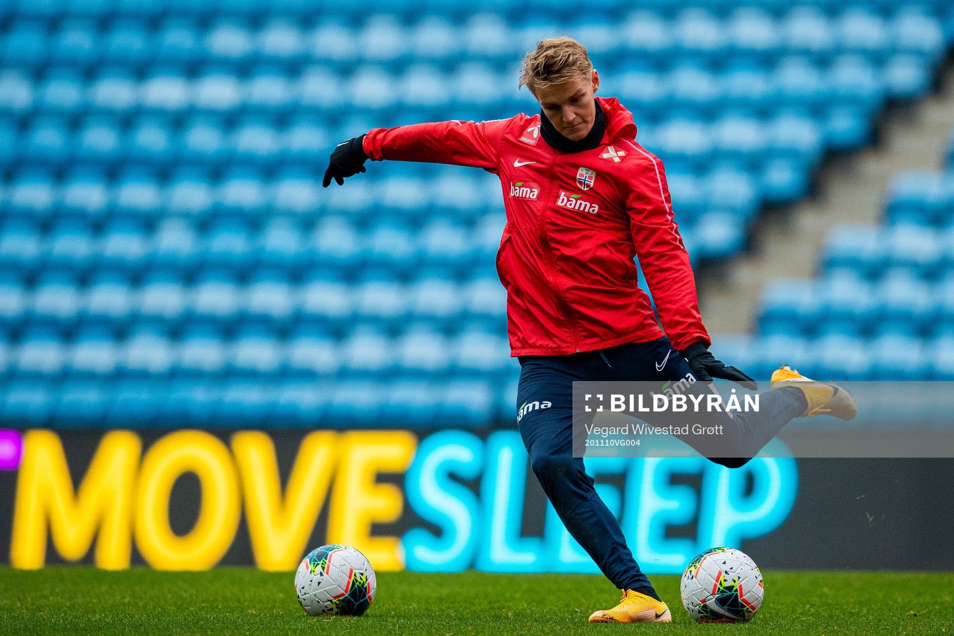 Martin Ødegaard of the Norwegian national football team