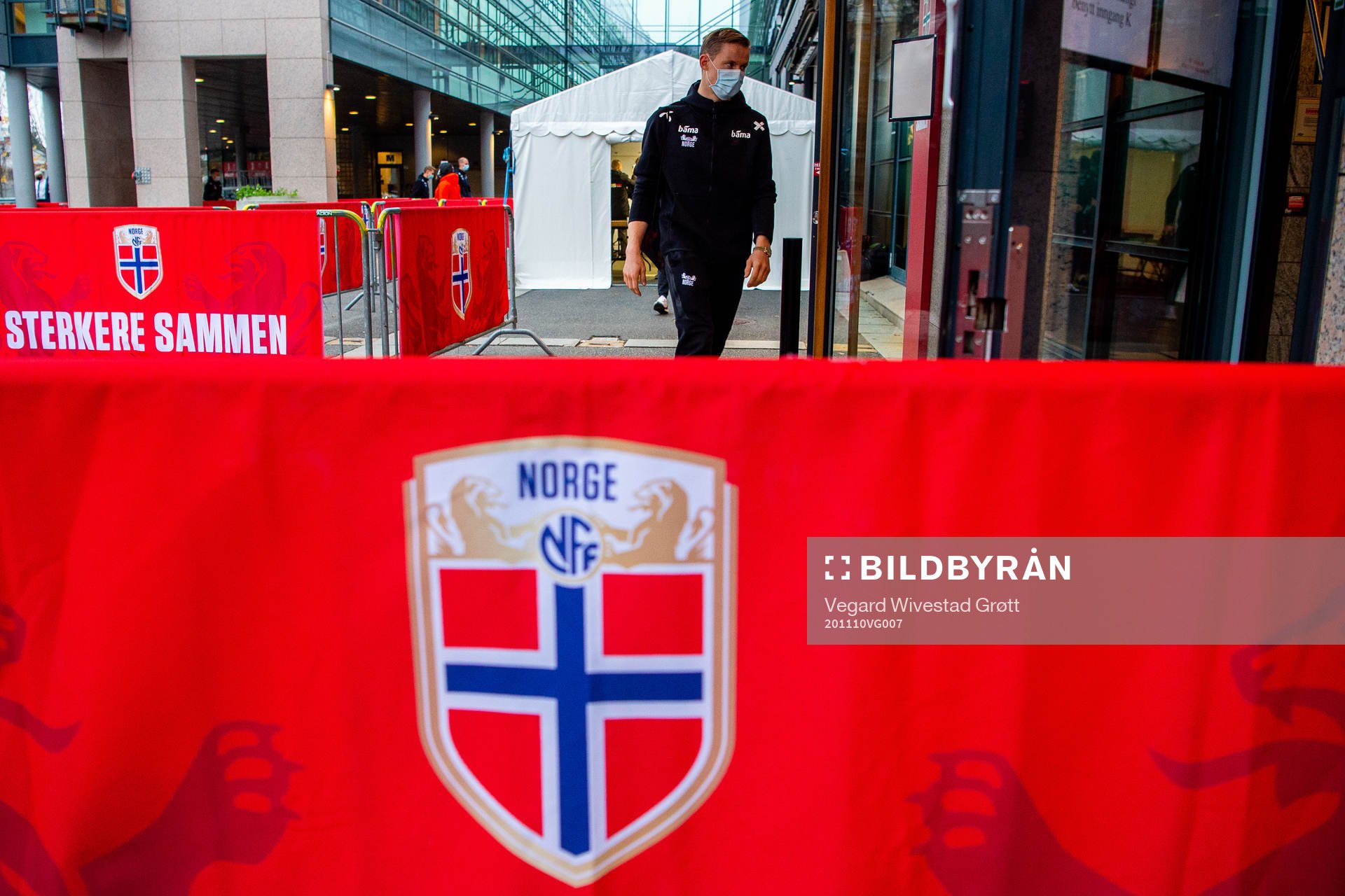 Goalkeeper Sondre Rossbach of the Norwegian national