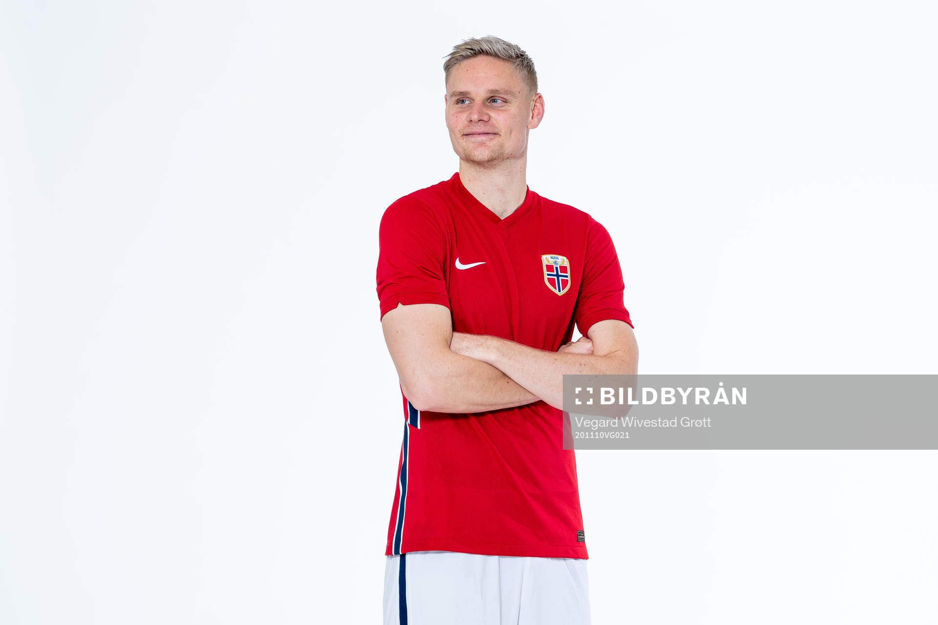 Simen Juklerød of the Norwegian national football team