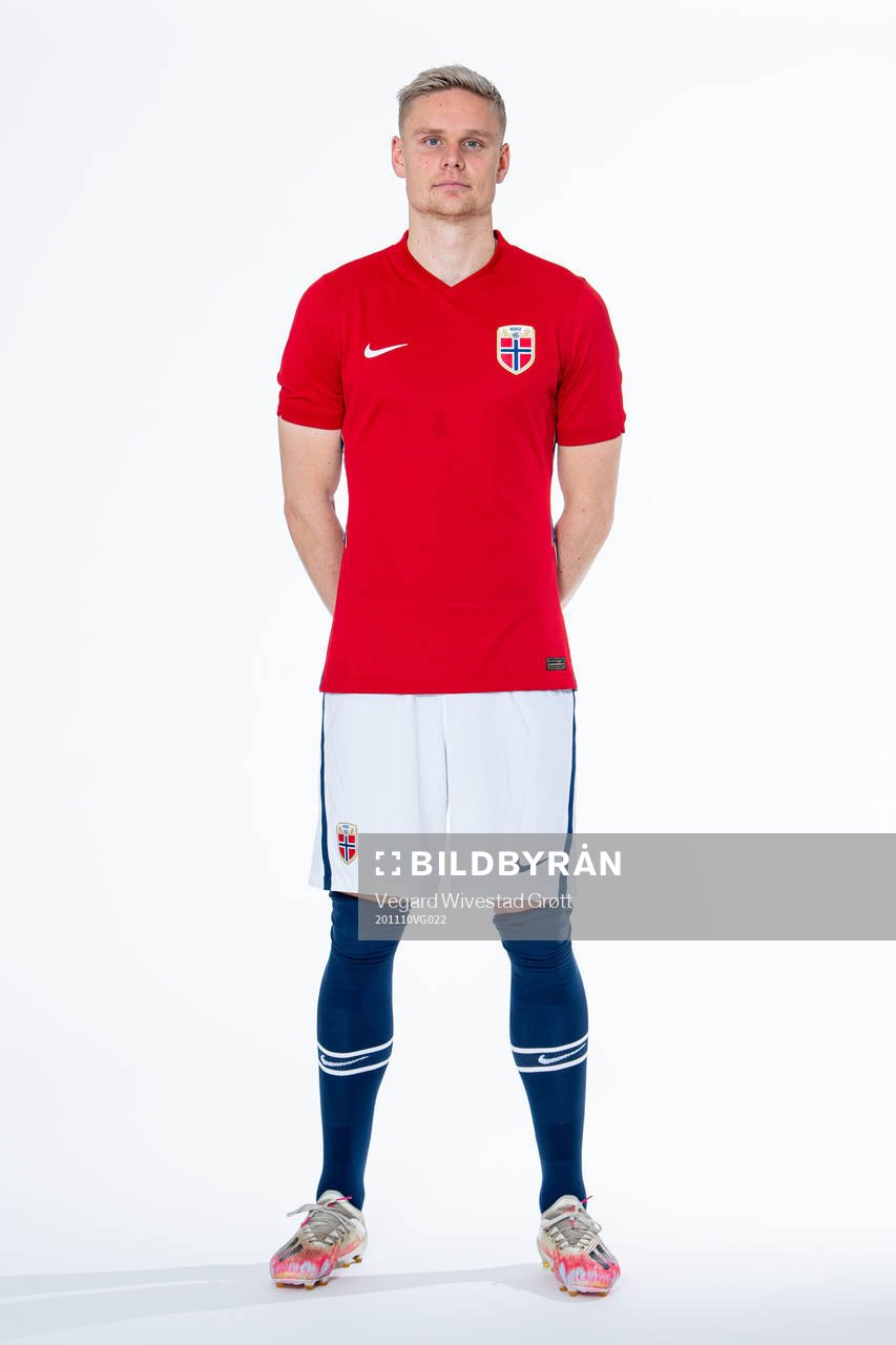 Simen Juklerød of the Norwegian national football team