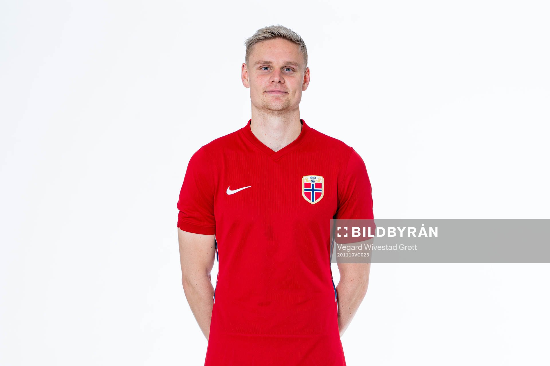 Simen Juklerød of the Norwegian national football team