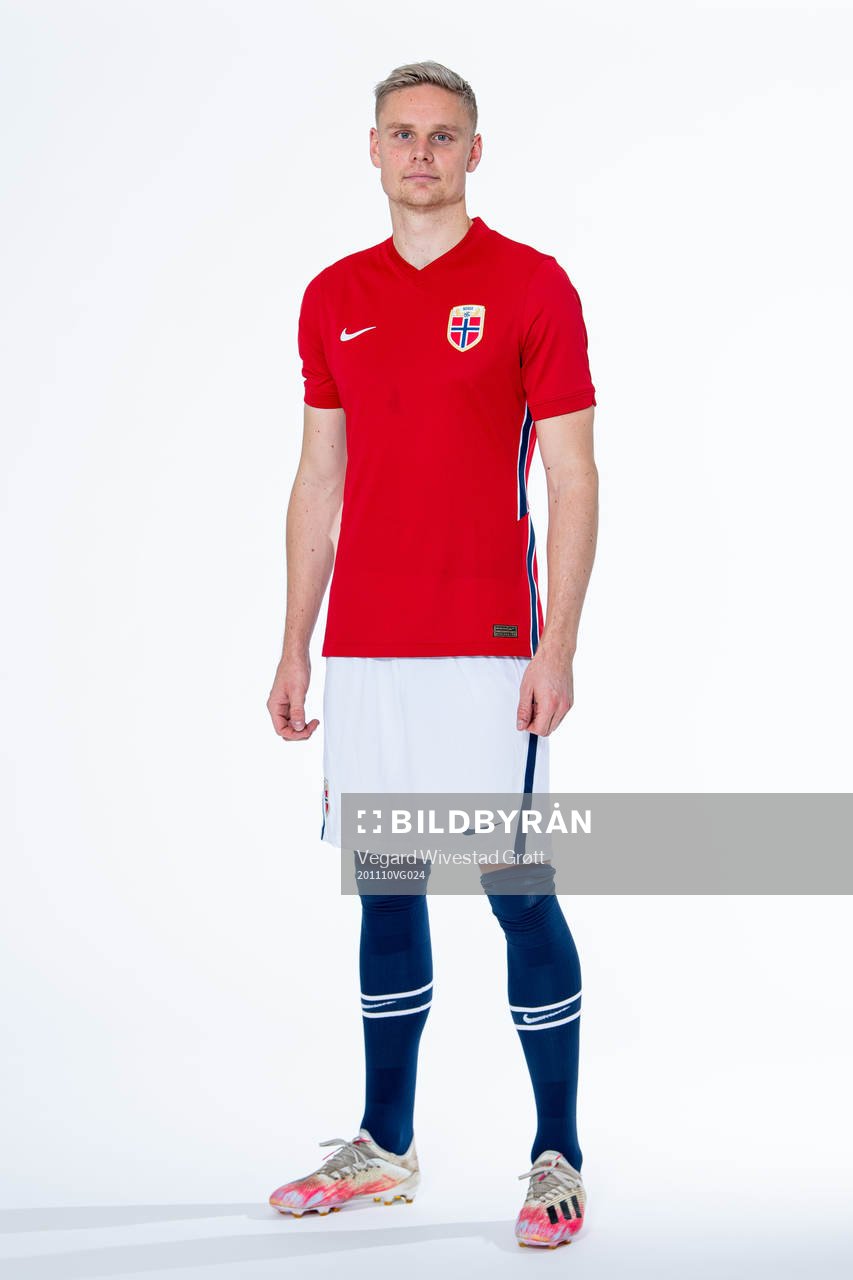 Simen Juklerød of the Norwegian national football team
