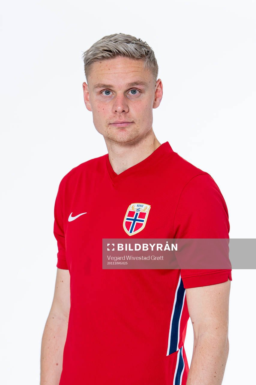 Simen Juklerød of the Norwegian national football team