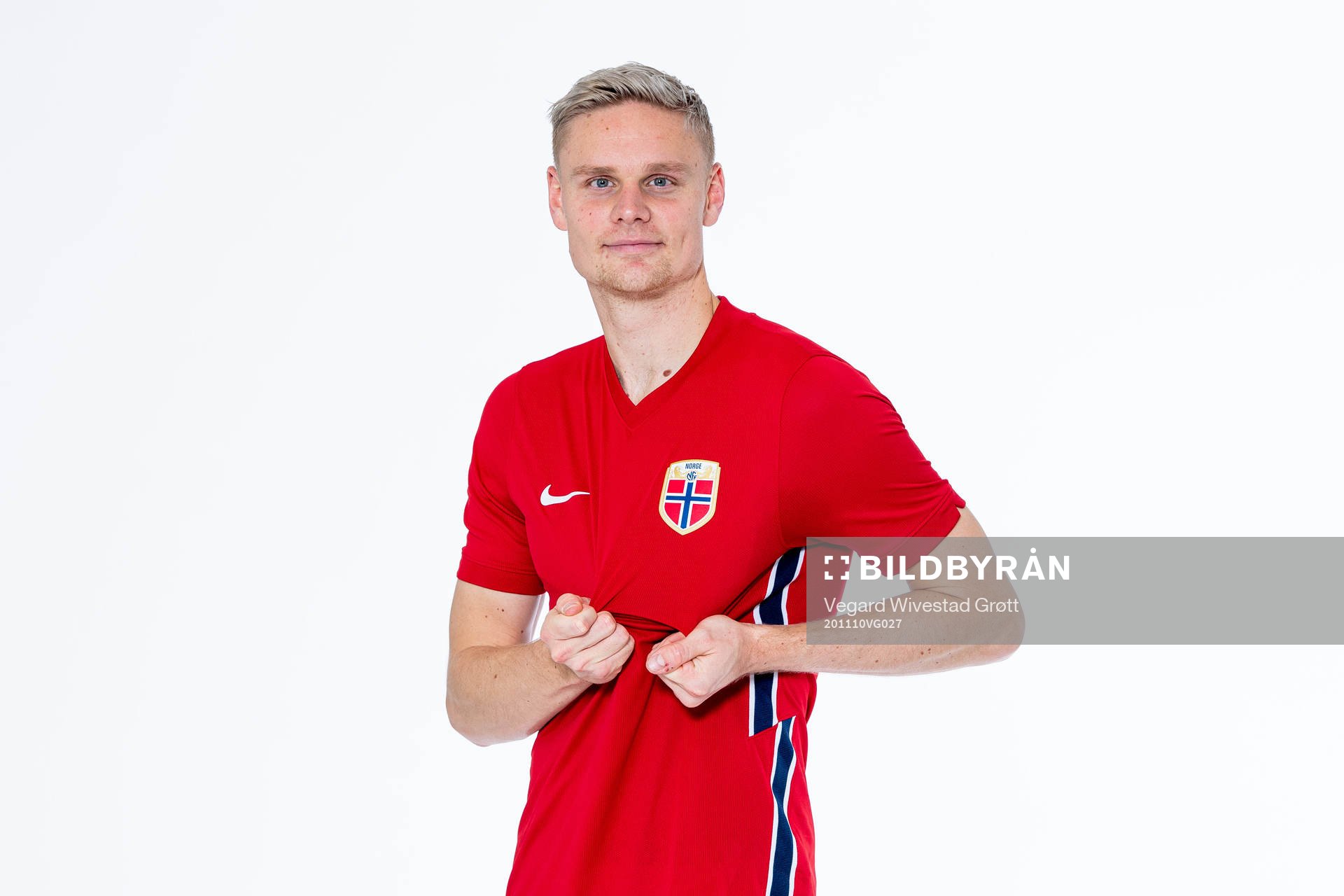 Simen Juklerød of the Norwegian national football team