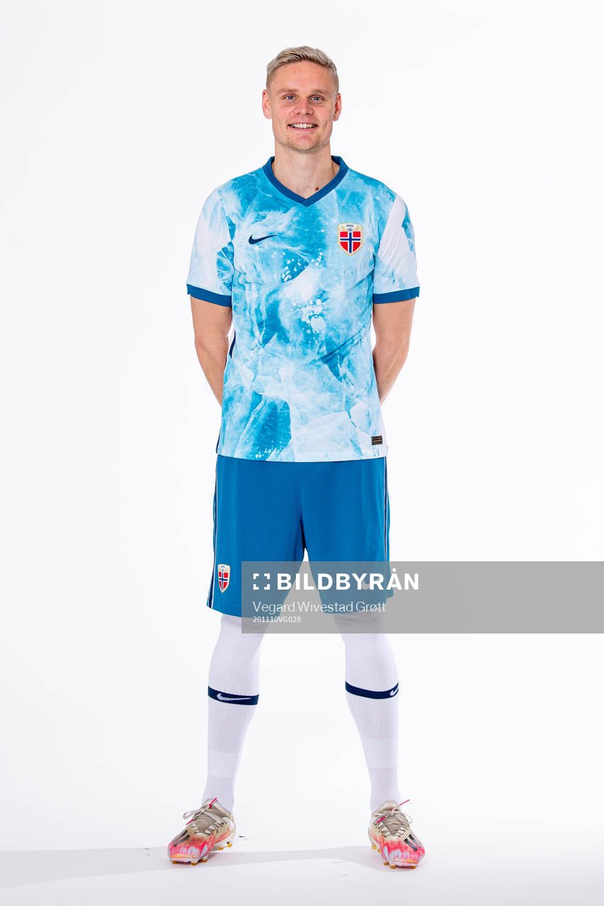 Simen Juklerød of the Norwegian national football team