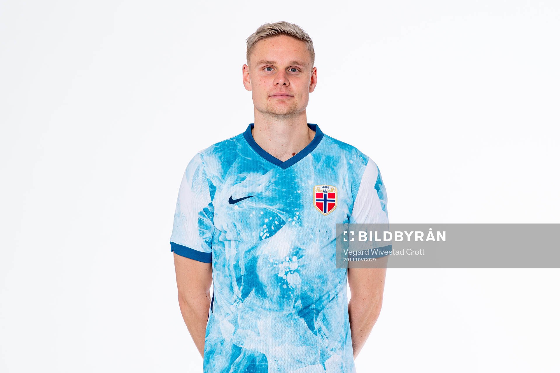 Simen Juklerød of the Norwegian national football team