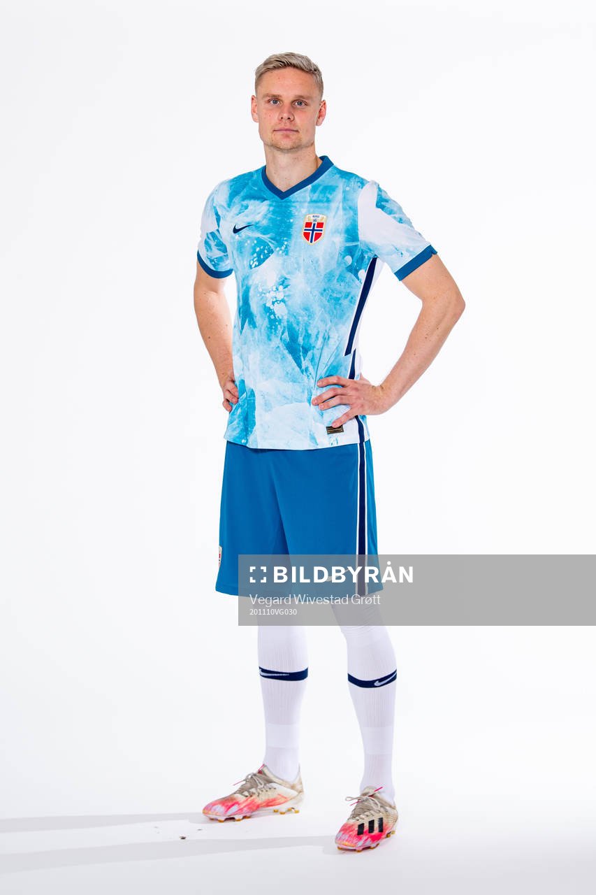 Simen Juklerød of the Norwegian national football team