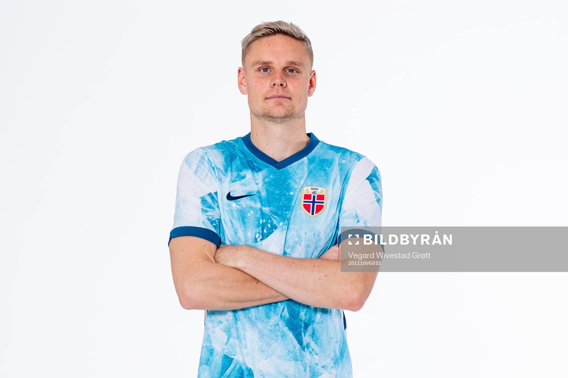 Simen Juklerød of the Norwegian national football team