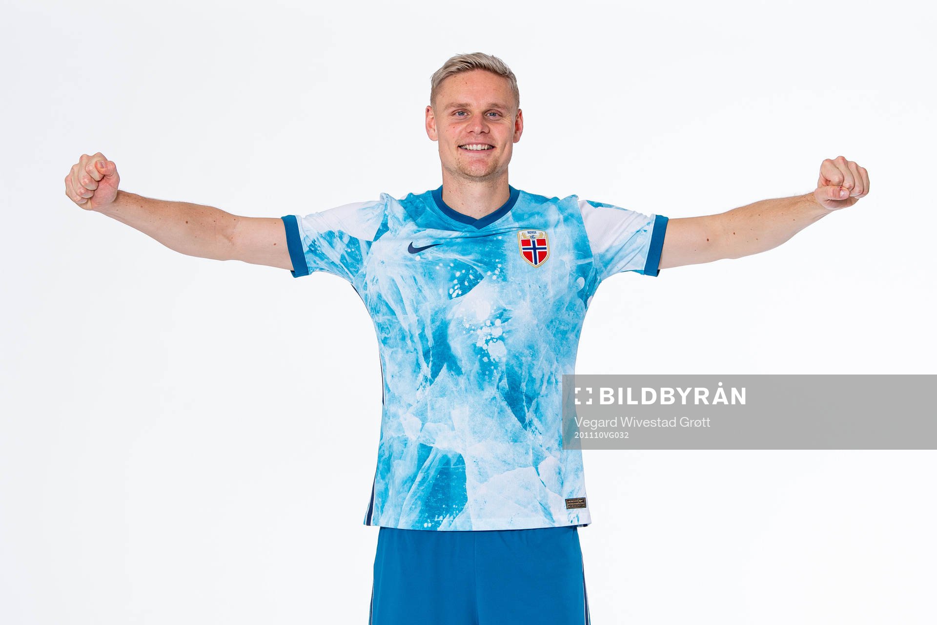 Simen Juklerød of the Norwegian national football team