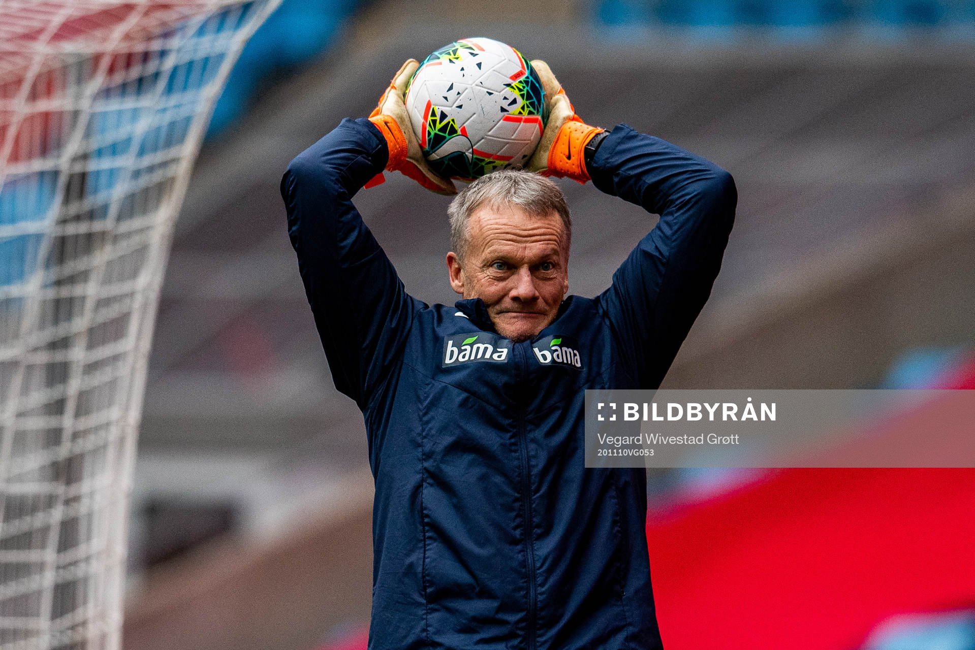 Frode Grodås, goalkeeper coach of the Norwegian national