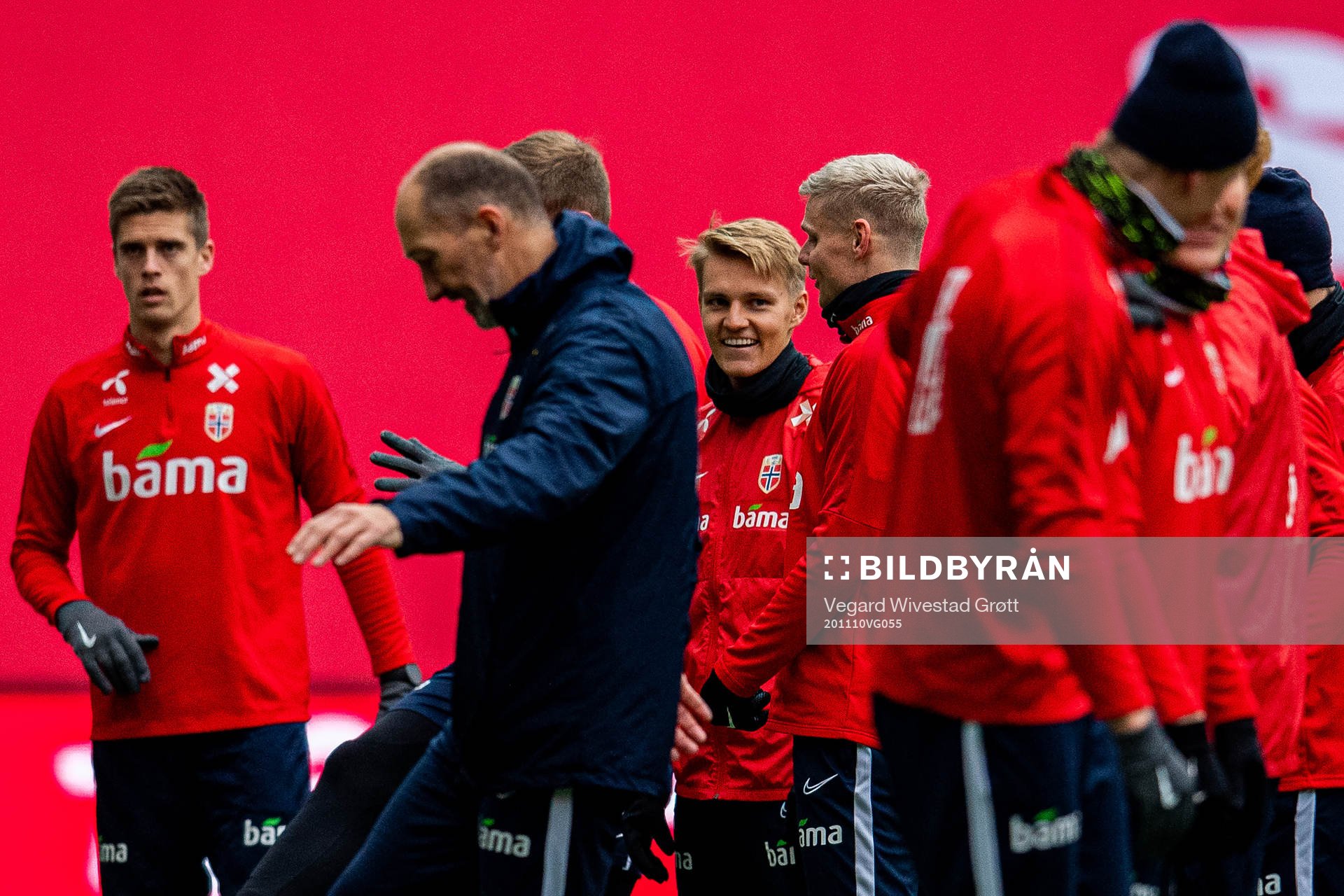 Martin Ødegaard of the Norwegian national football team