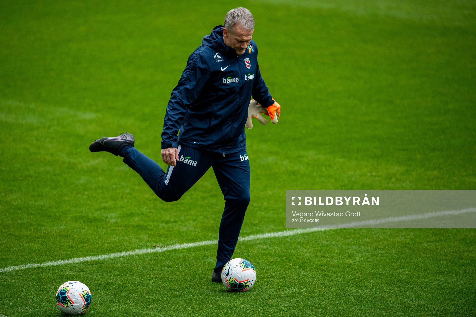 Frode Grodås, goalkeeper coach of the Norwegian national